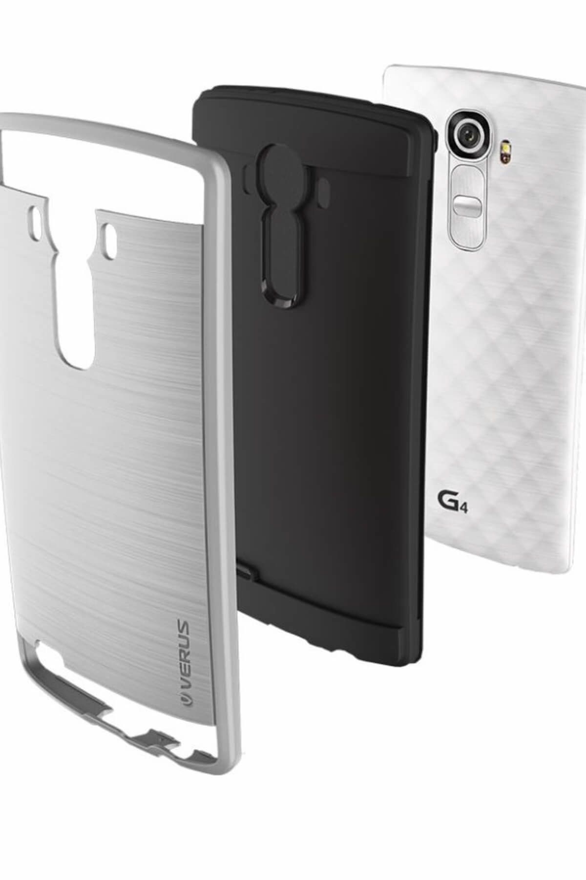 Verus Verge LG G4 Light Silver Kılıf