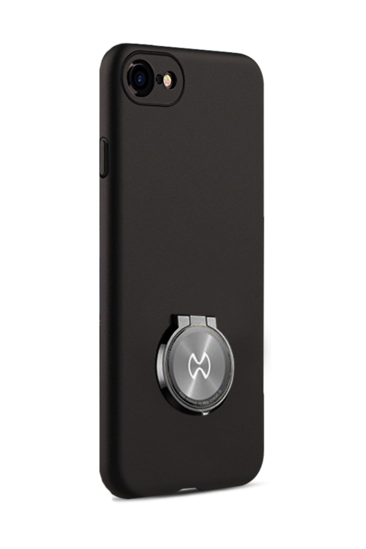 Xundd Vette Series iPhone 7 / 8 Silikon Kenarlı Siyah Deri Kılıf