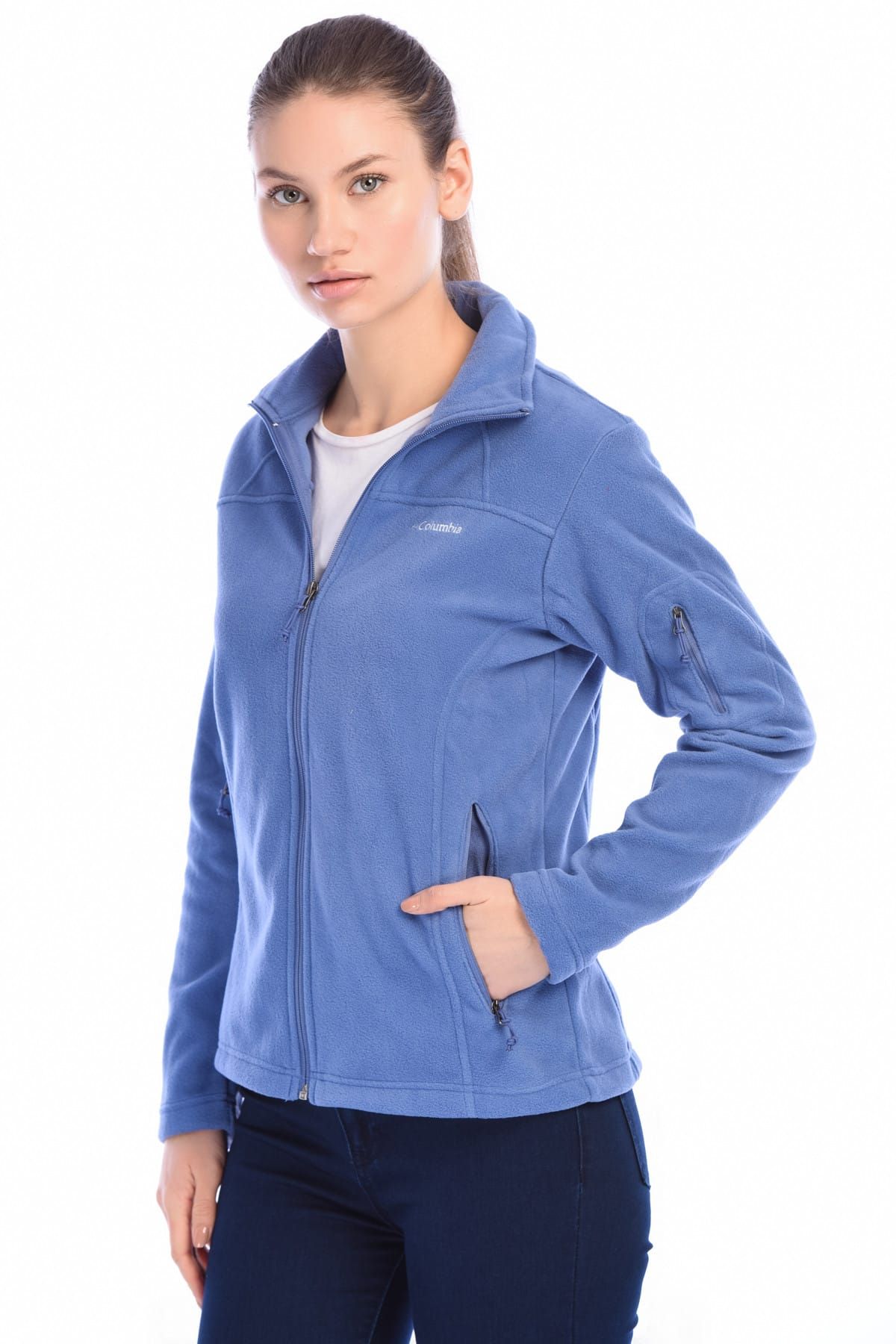 Columbia Kadın AL6542 Fast Trek™ II Full Zip Fleece Jacket Softshell & Polar 1423861593
