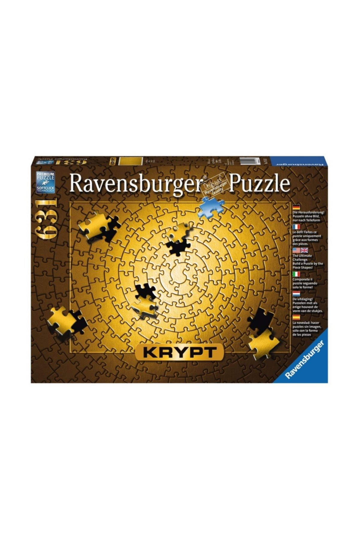 RAVENSBURGER 631 Parçalı Puzzle Krypt Gold-151523