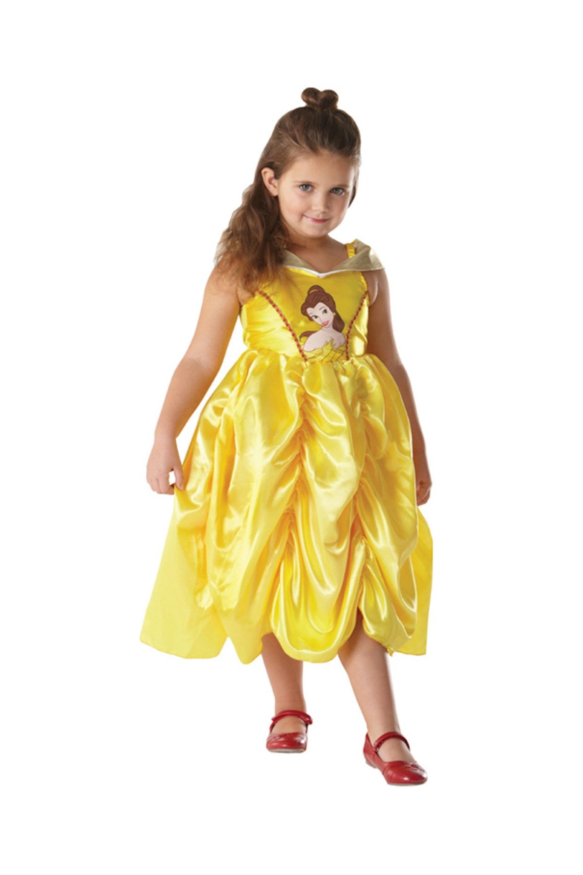 Rubies Prenses Belle Klasik Golden Çocuk Kostüm 5-6 Yaş /