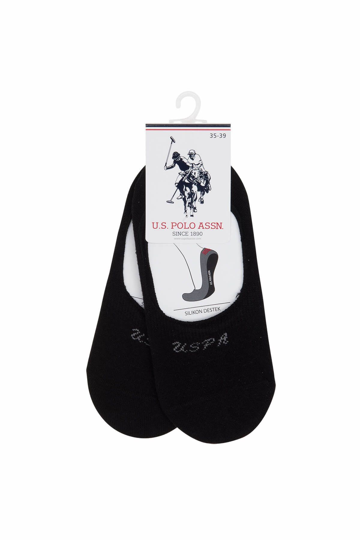 U.S. Polo Assn. Erkek Siyah 2'li Çetik Çorabı NAVY-PAMUK