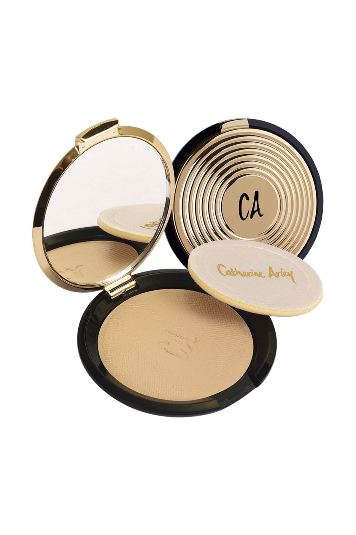 Catherine Arley Gold Pudra - Gold Compact Powder 100 8691167474814
