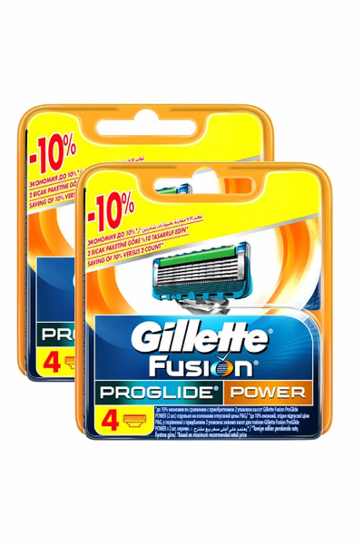 Gillette Proglide Power Yedek Başlık 4 Lü x 2 Adet