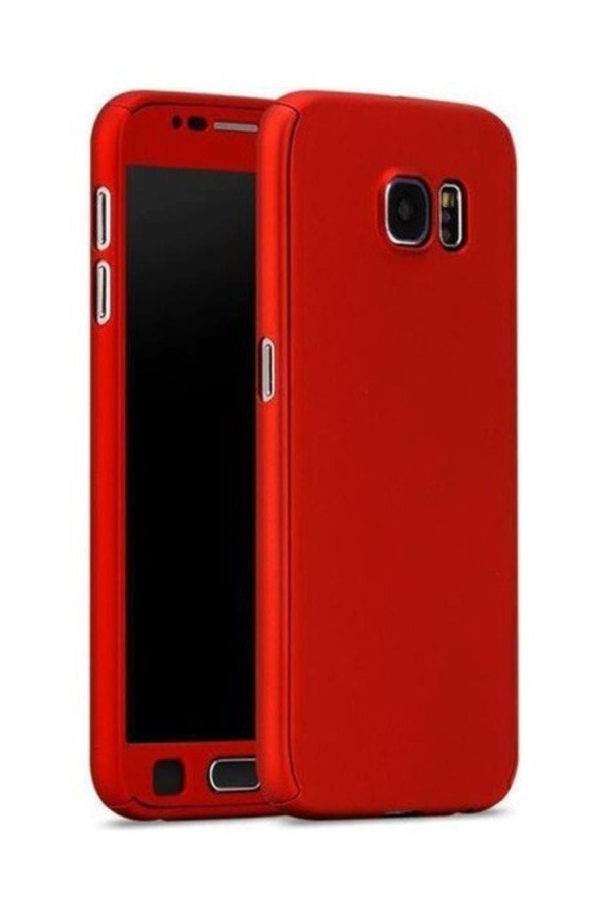 Kılıfreyonum Samsung Galaxy Note 5 360 Tam Korumalı Kılıf Kırmızı