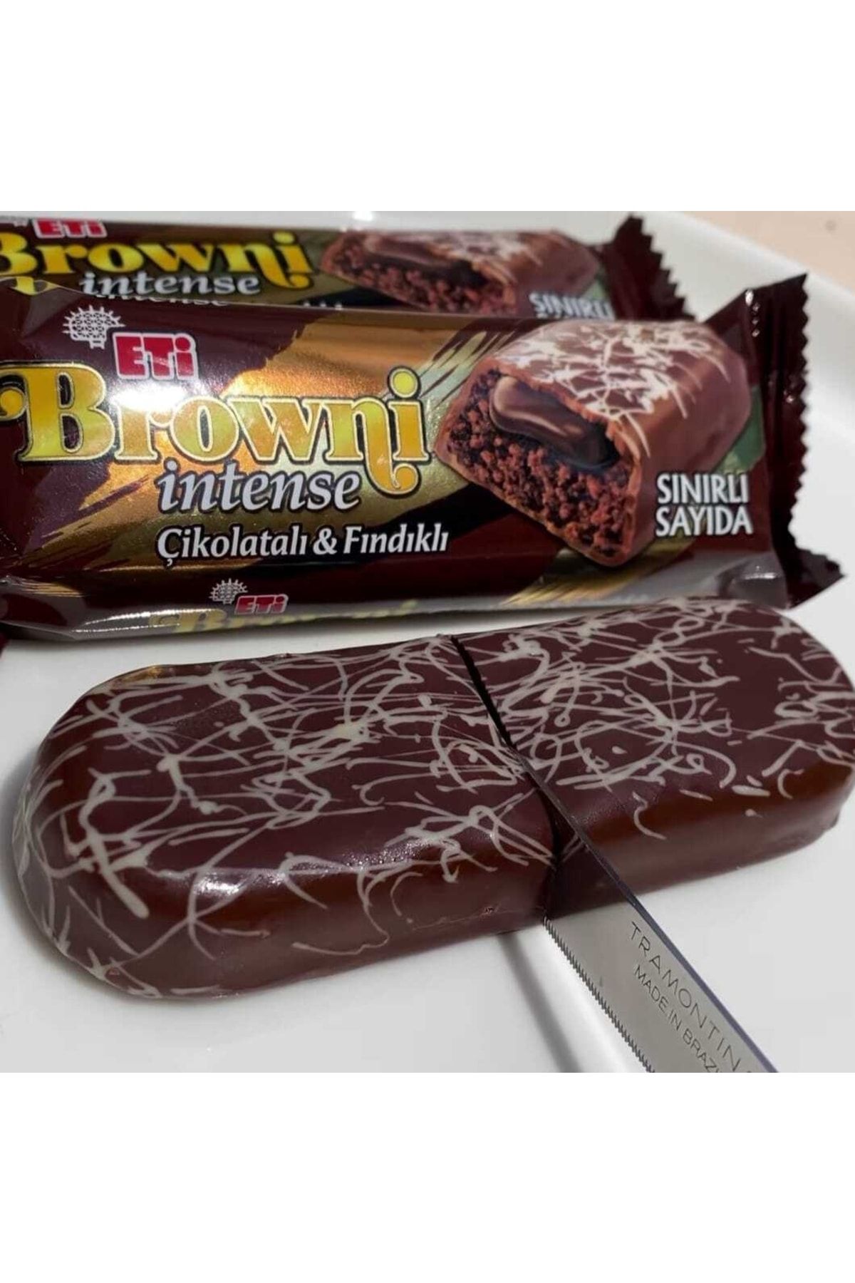 Eti Yeni Ürün Browni Intense Çikolatalı Fındıklı Kek 32 Adet