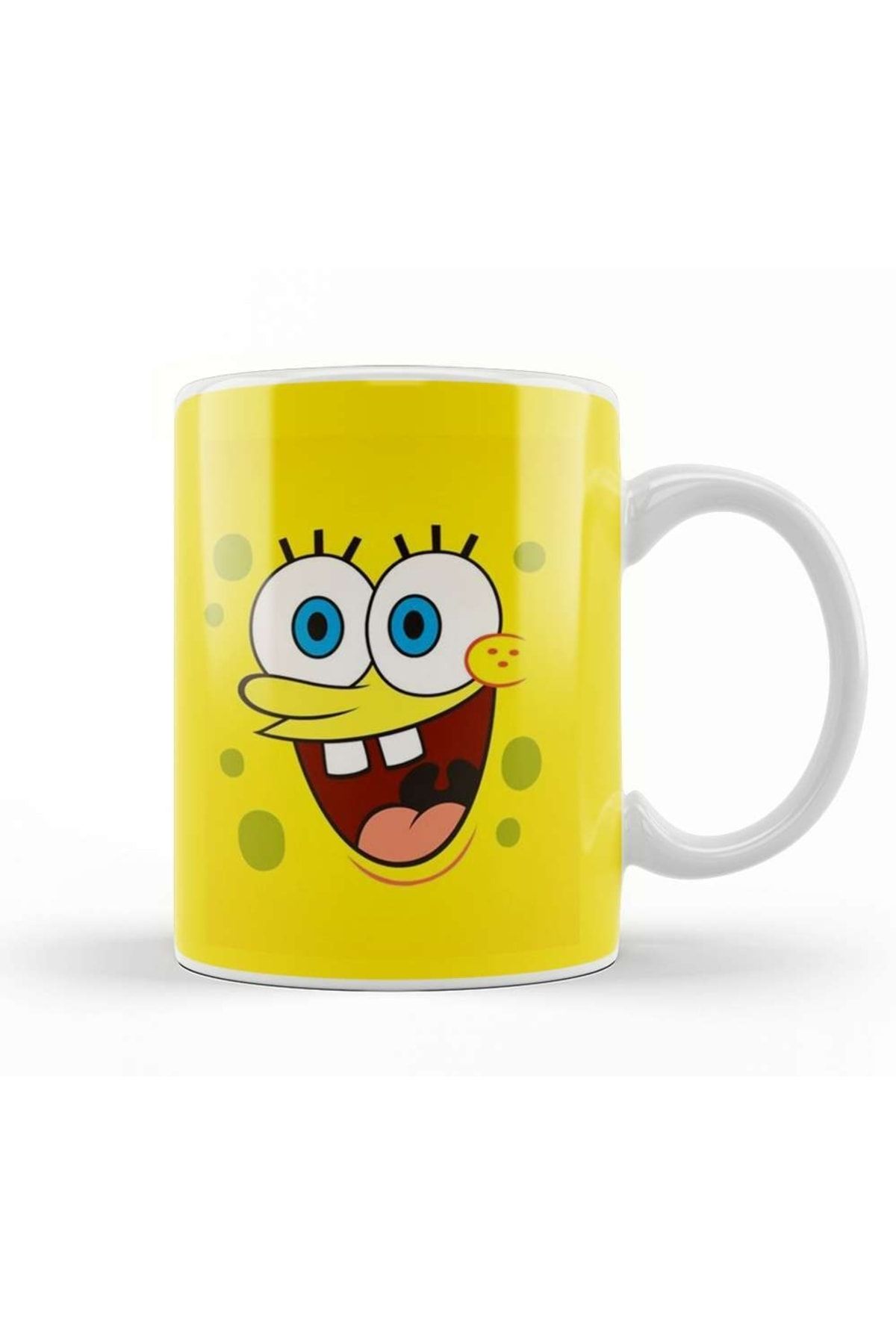 Baskı Dükkanı Sünger Bob Sponge Bob 015 Kupa Bardak Porselen
