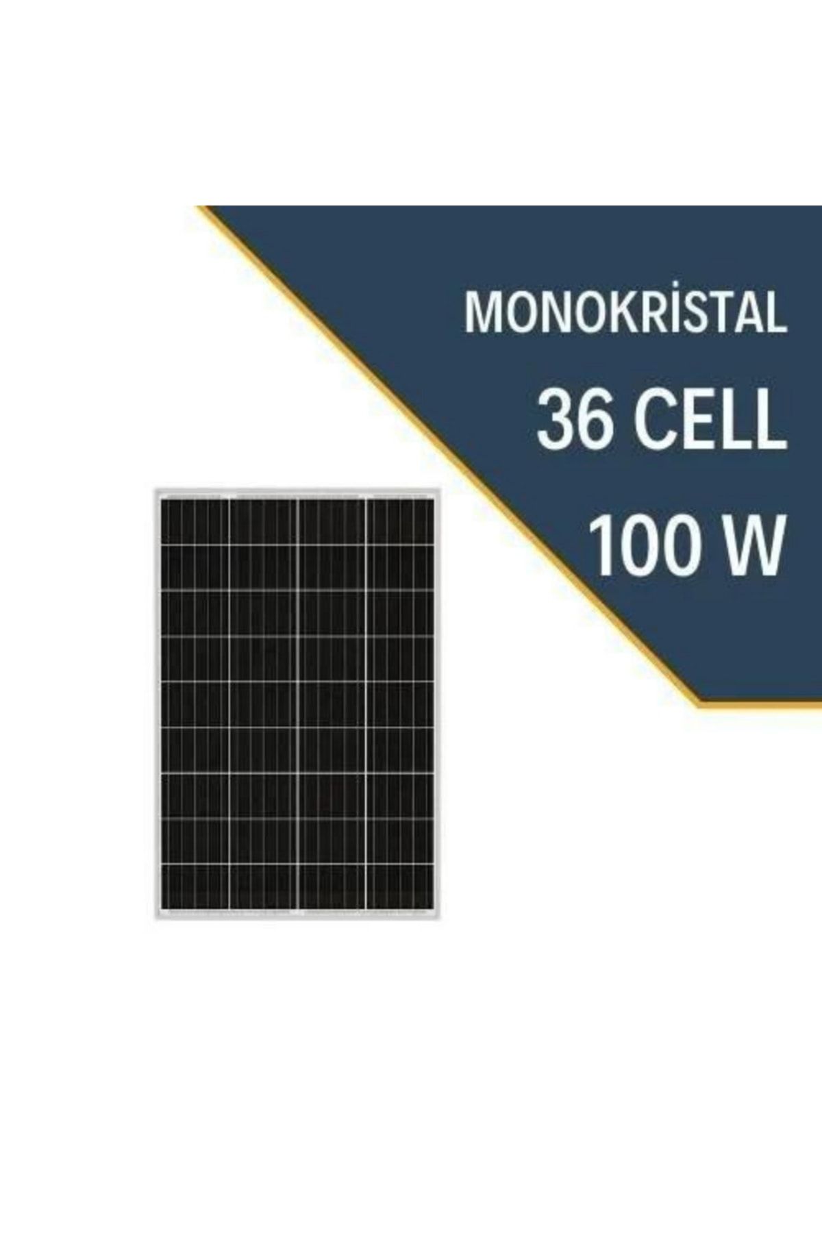 Lexron 100 Watt Monokristal Solar Güneş Enerji Paneli