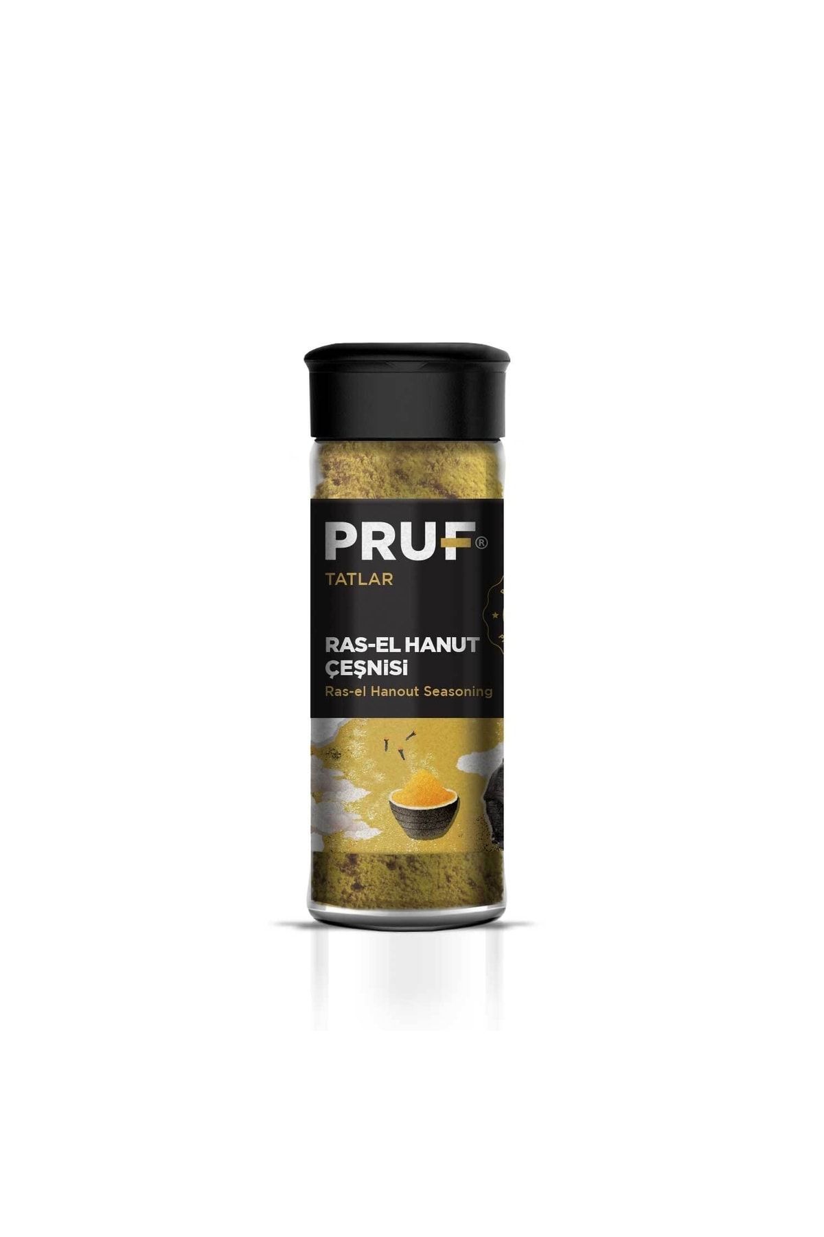 PRUF Ras-el Hanut Çeşnisi / Ras-el Hanout Seasoning 45 Gr.sağlıklı Cam Şişe