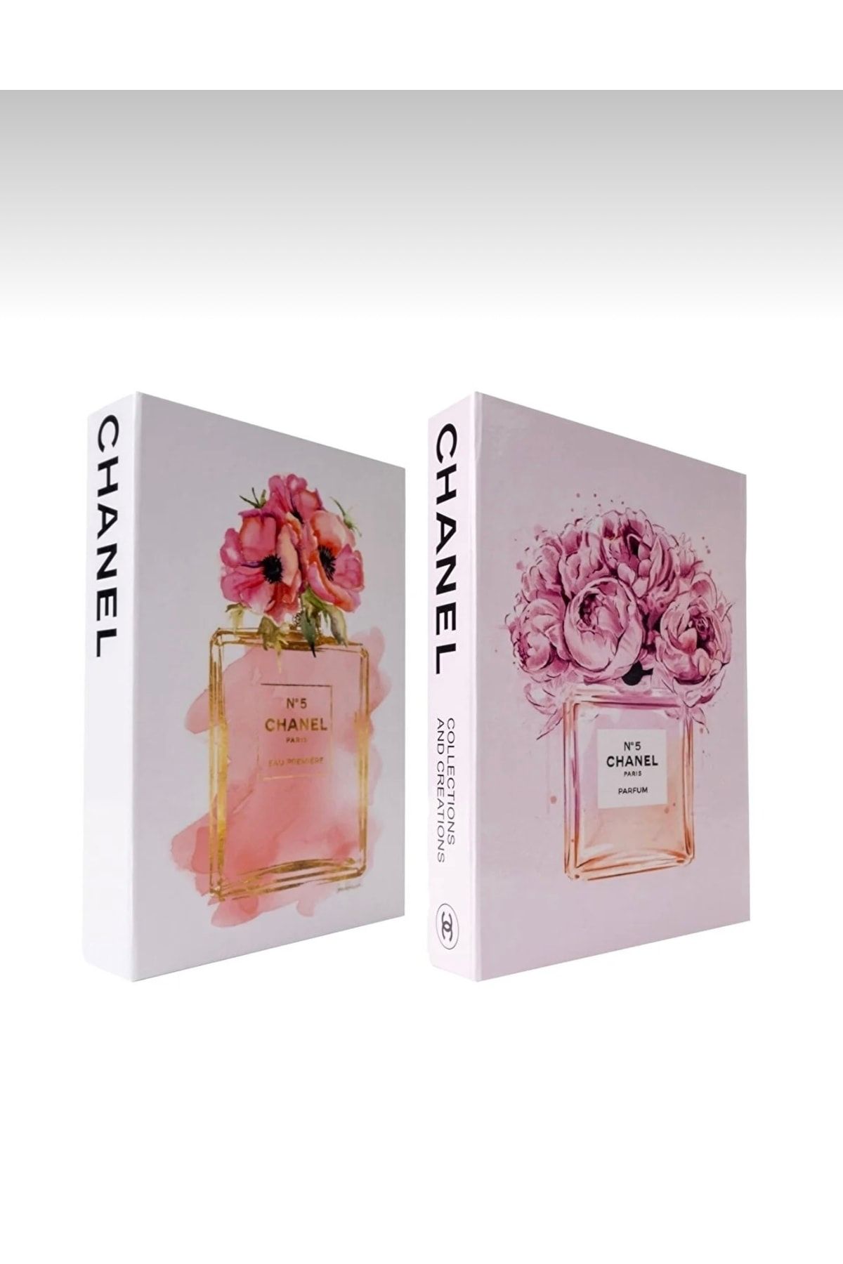 NARİBA Parfüm Dekoratif Kitap Kutu Set