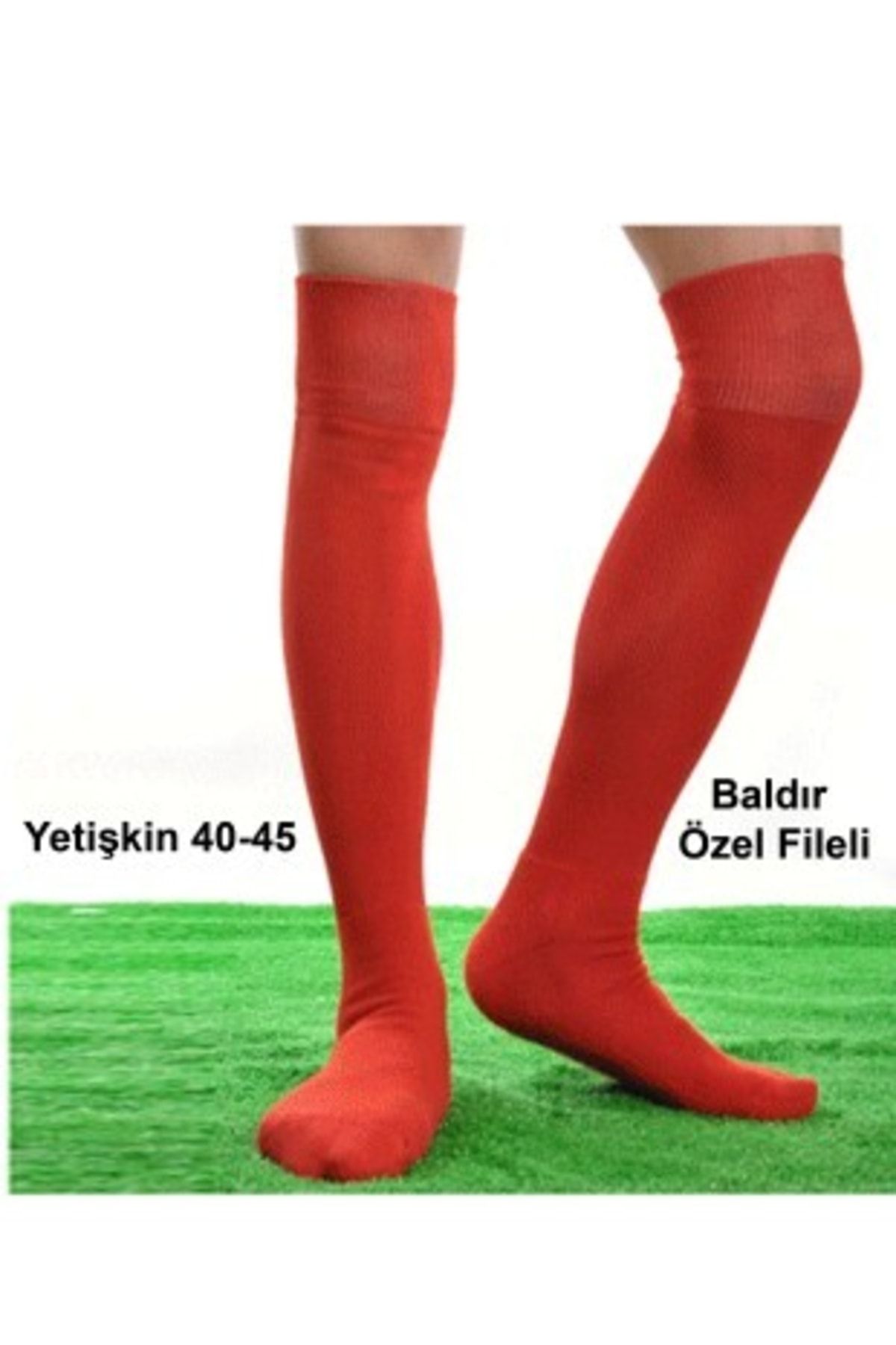 Liggo Profesyonel Futbol Maç Çorabı Baldır Fileli Tozluk Konç