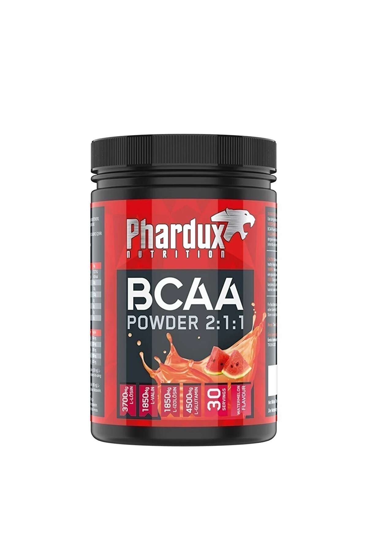 Phardux Karpuz Aromalı Nutrition Bcaa Powder 2:1:1 450 gr