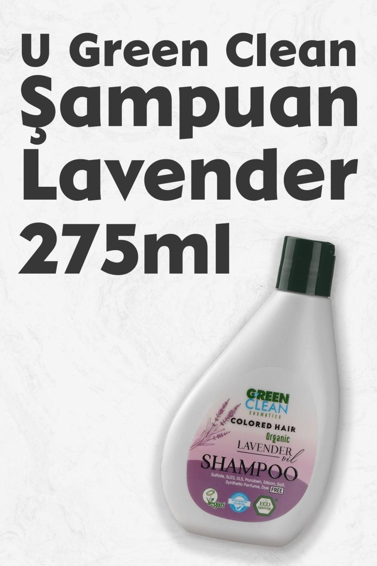 Green Clean Şampuan Lavender 275 Ml