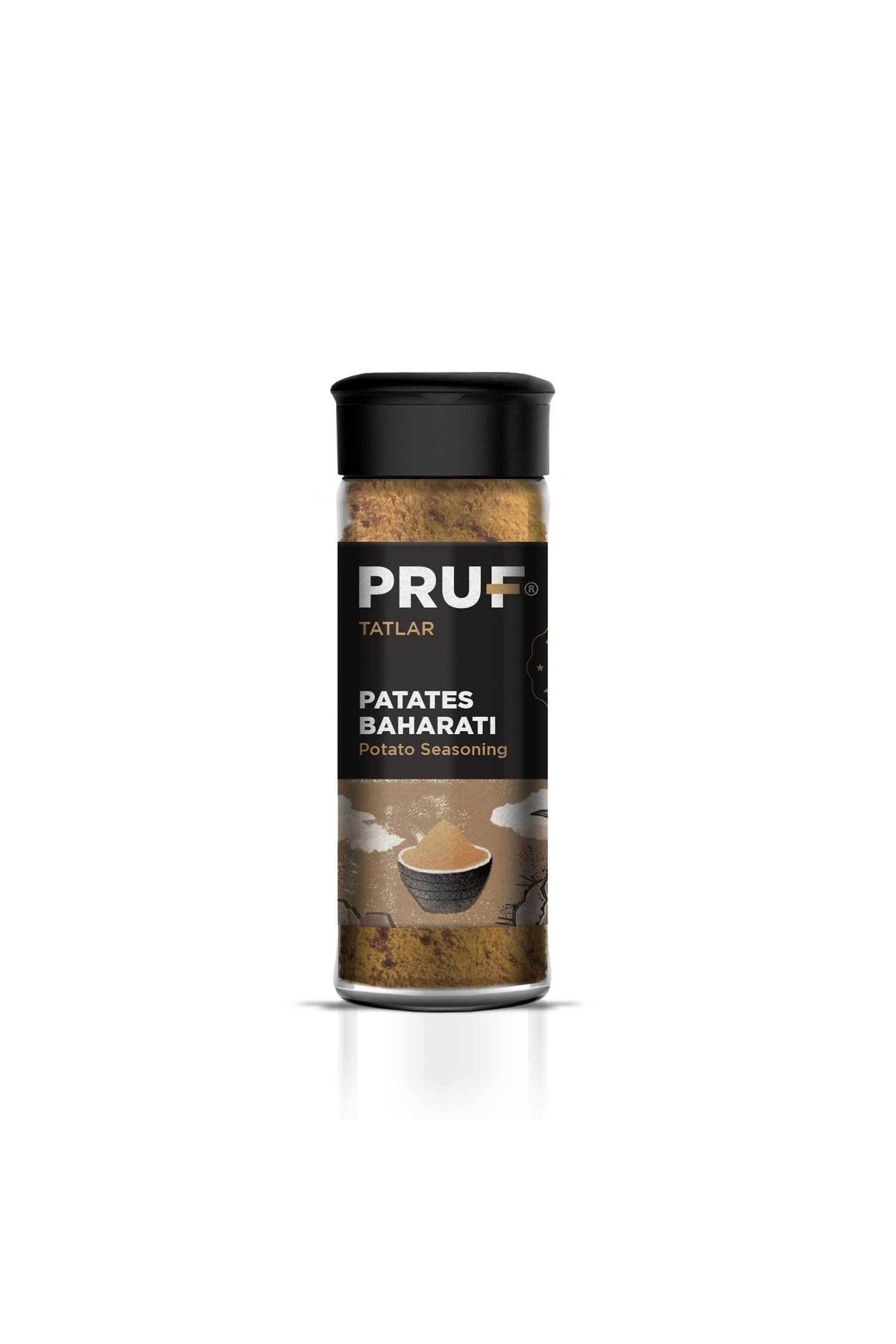 PRUF Patates Baharatı / Potato Seasoning 45 Gr. Sağlıklı Cam Şişe