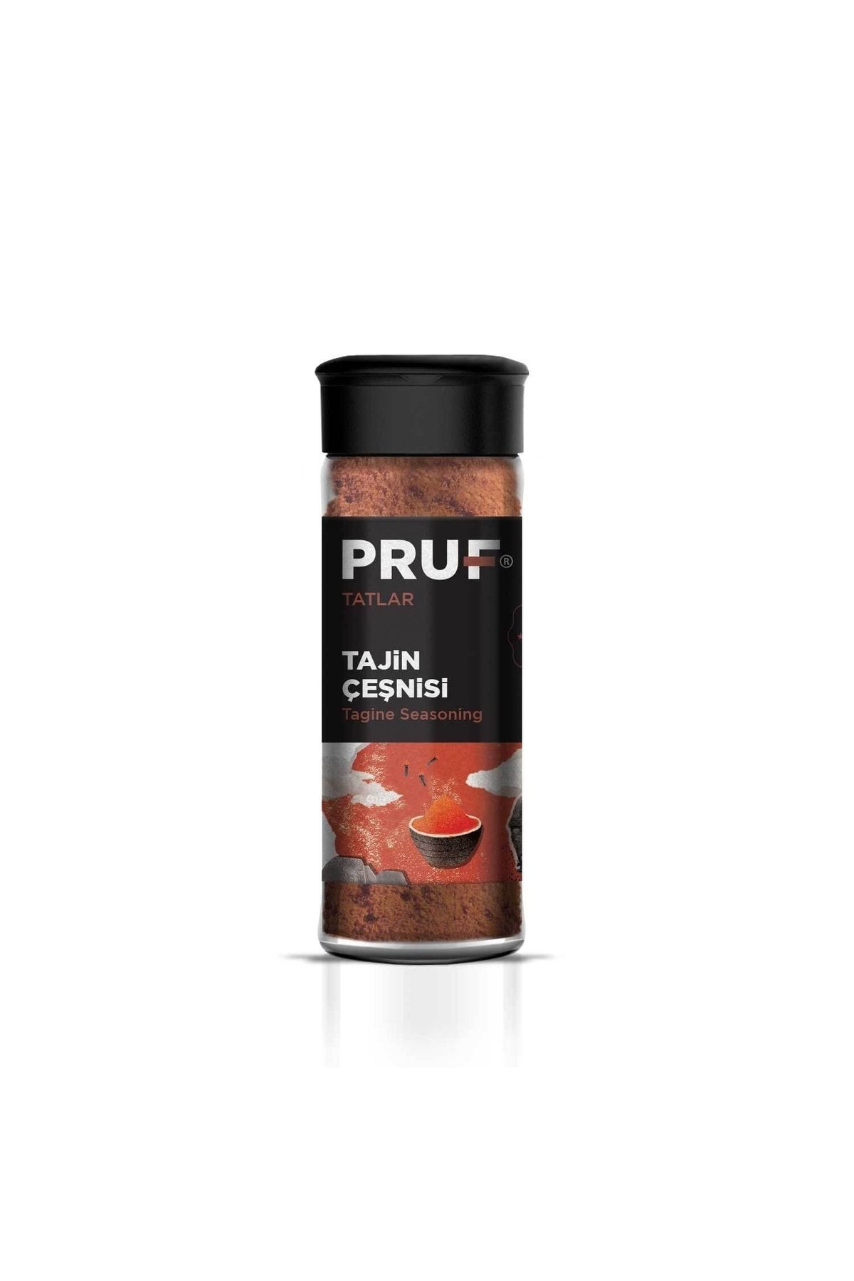 PRUF Tajin Çeşnisi / Tagine Seasoning 45 Gr. Sağlıklı Cam Şişe Pcode0103