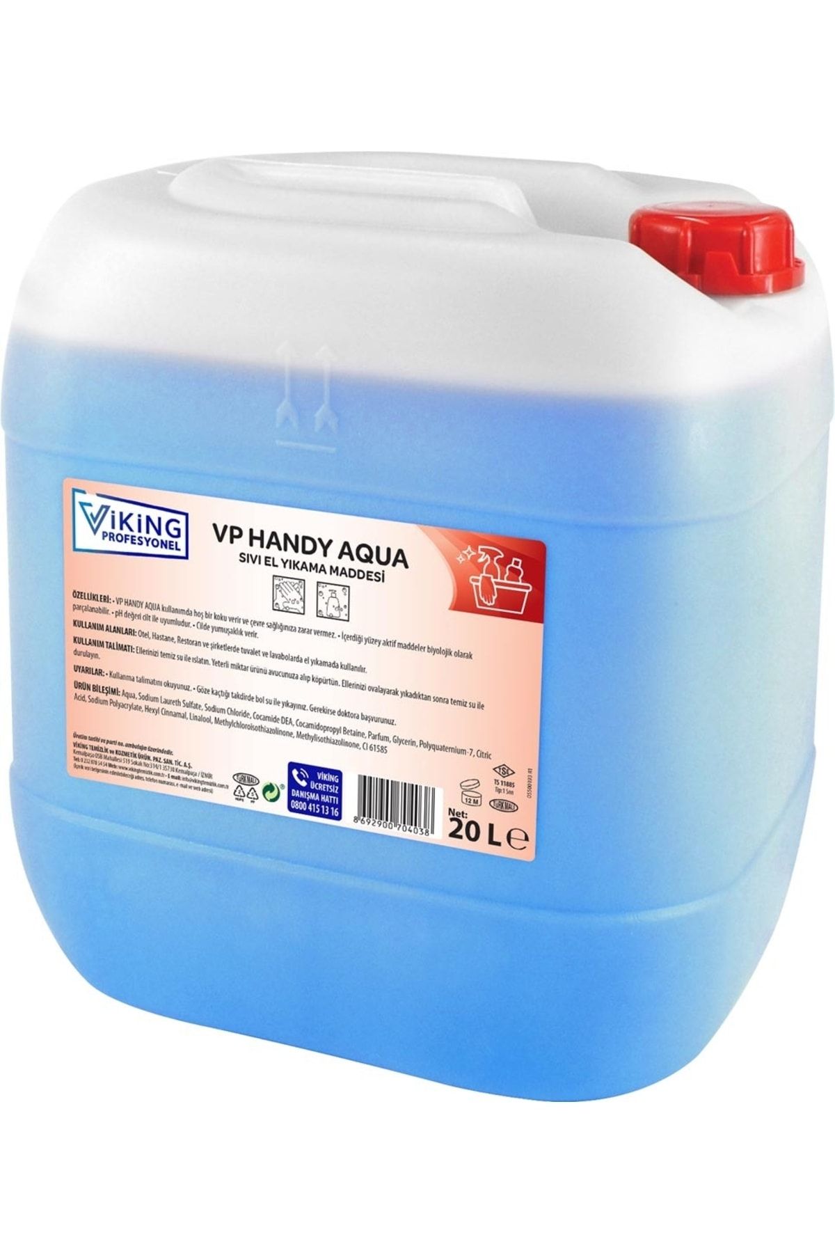 Viking Vp Handy Aqua Sıvı El Yıkama Maddesi 20 L 1 Adet