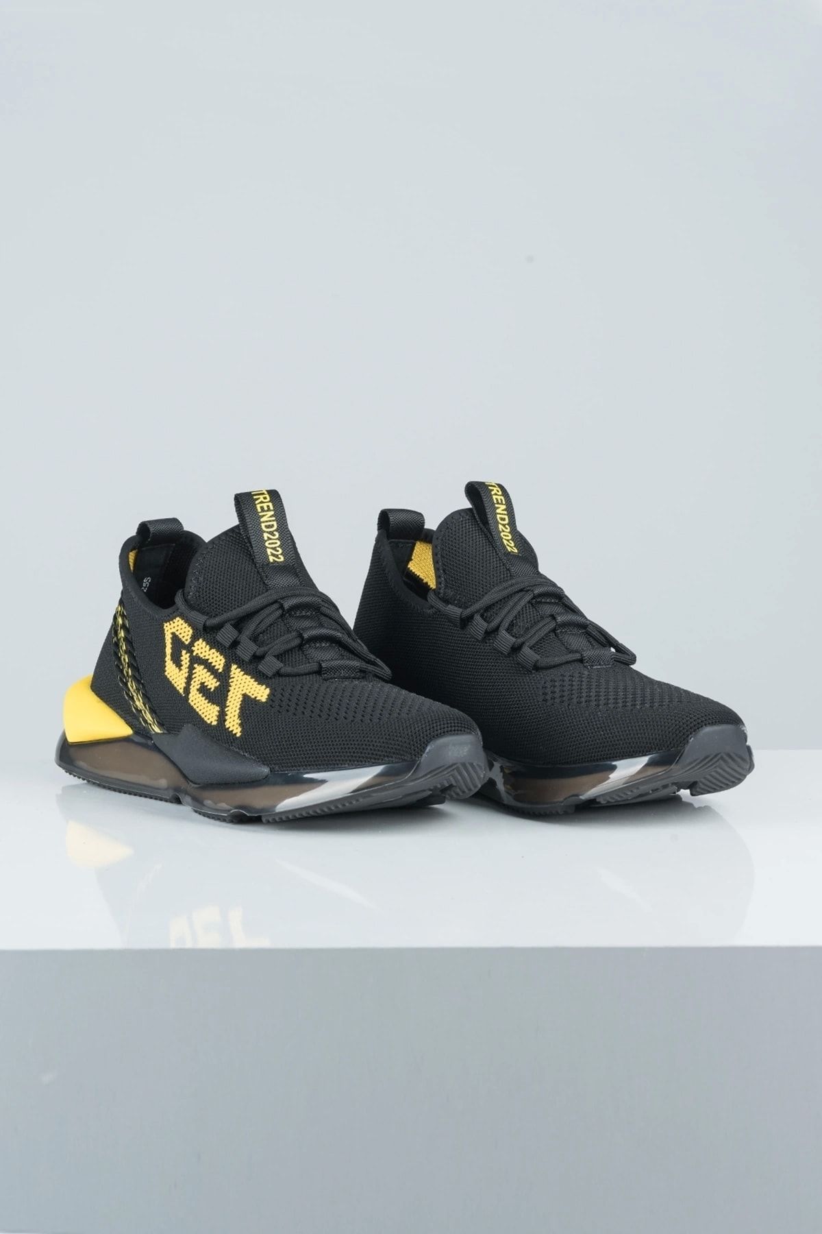 Guja Erkek Siyah-sarı Spor Ayakkabı - Can22y111-002
