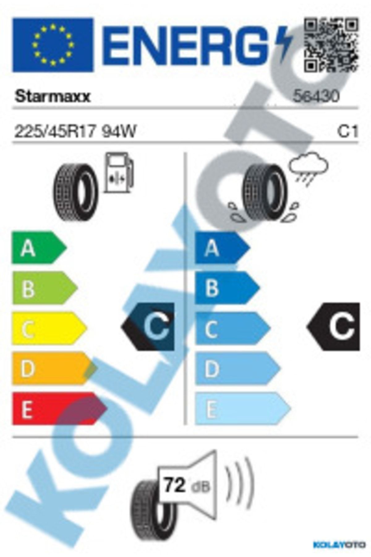 Starmaxx Maxx Out St582 225/45r17 94w