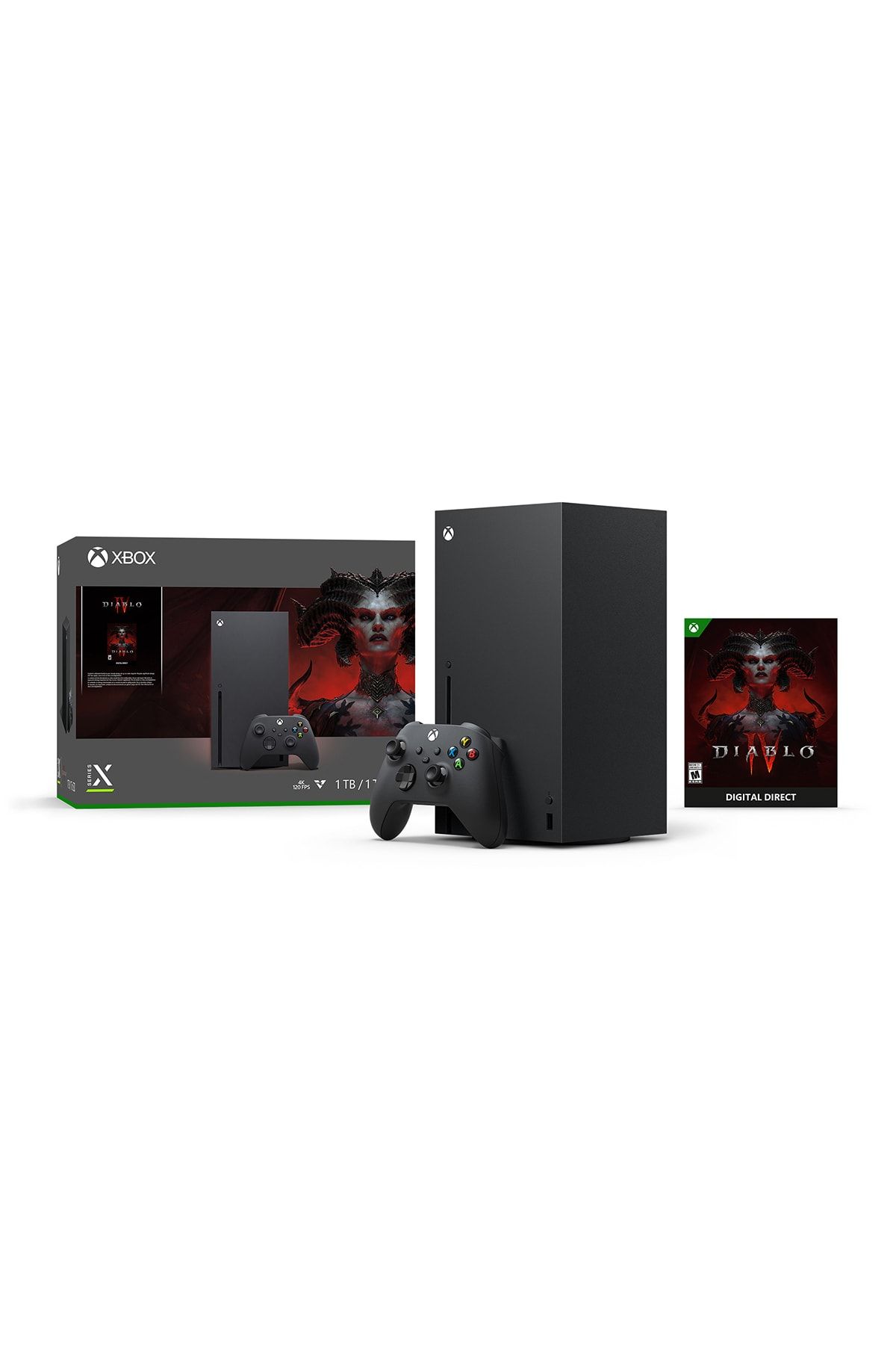 Microsoft Xbox Series X 1 Tb Ssd Diablo Iv Premium Edition - (rrt-00037)