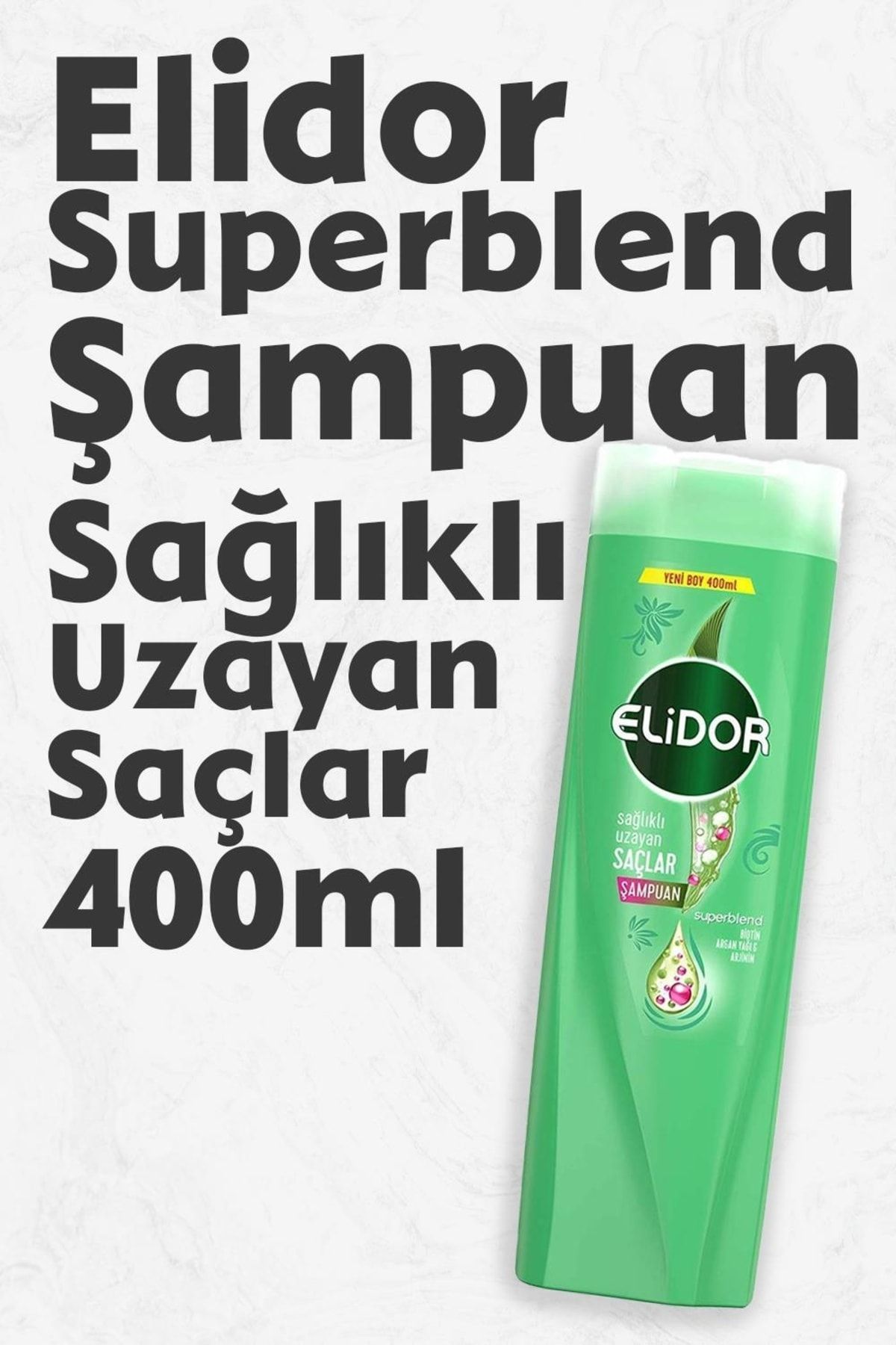 Elidor Şampuan 400 ml Sağlıklı Uzayan Saçlar
