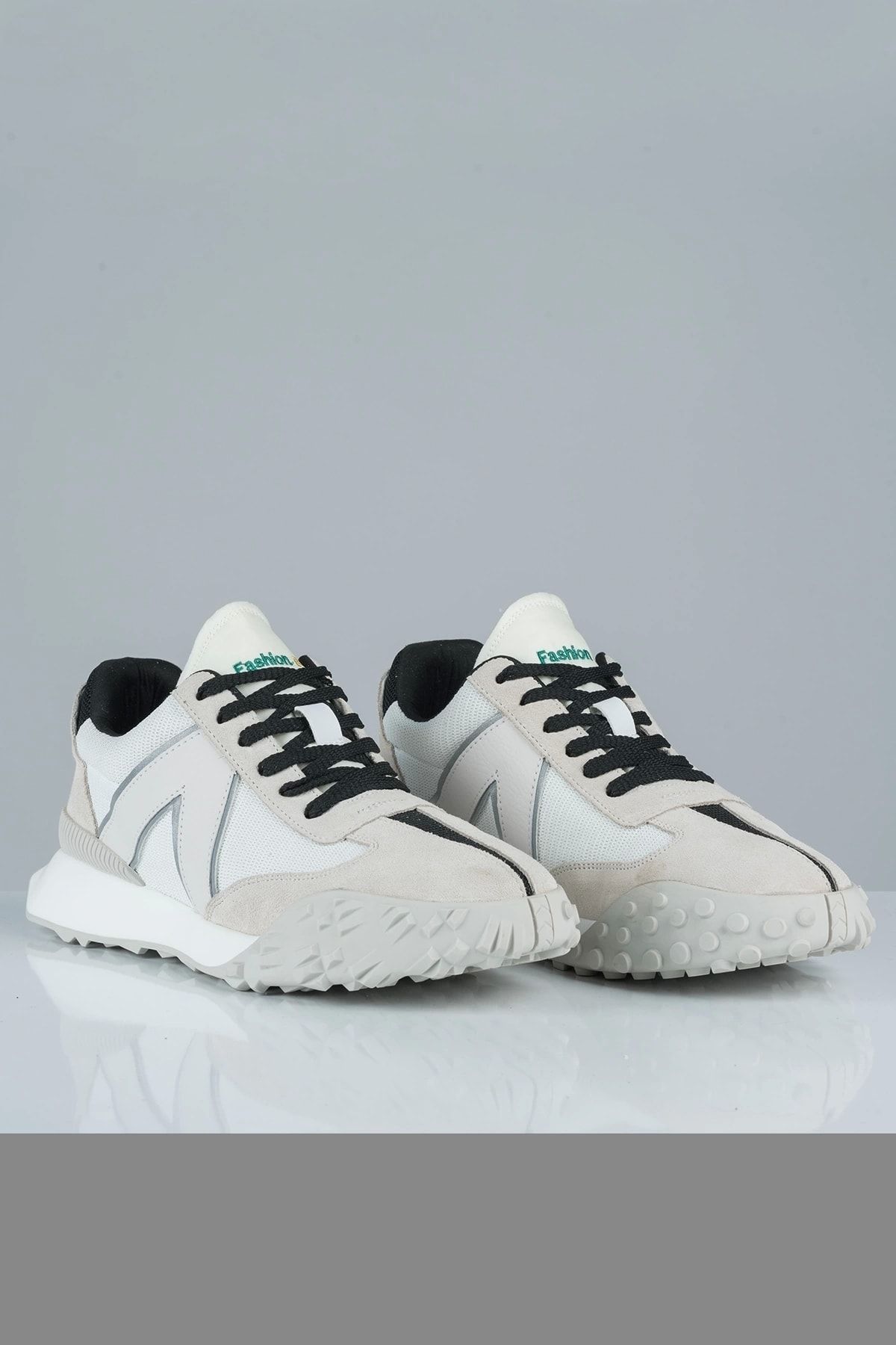 Guja Premium Siyah Erkek Sneaker Beyaz - 22k505-001