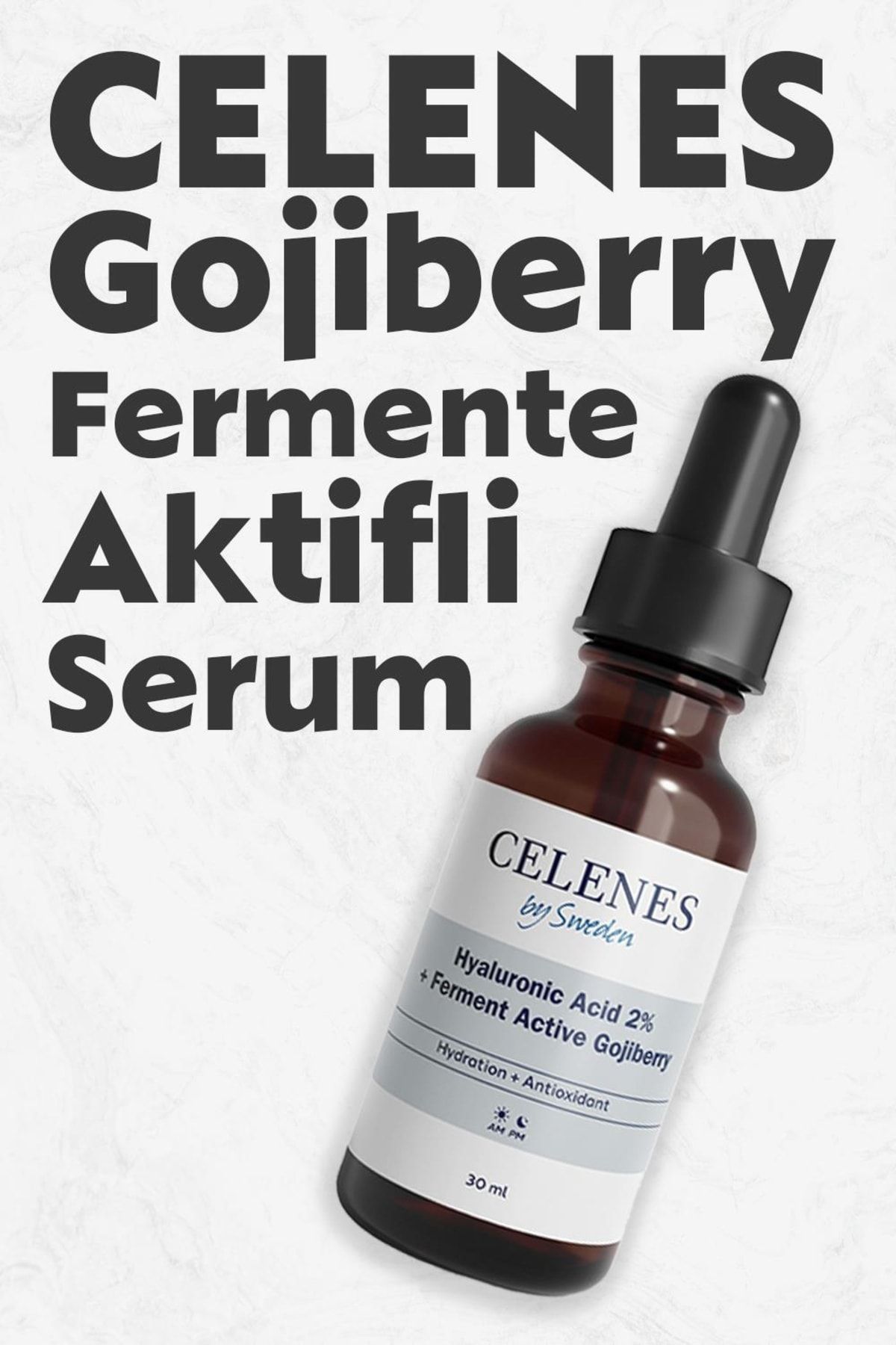 Celenes by Sweden By Sweden Hyalüronik Asit Gojiberry Fermente Aktifli Serum 30 Ml