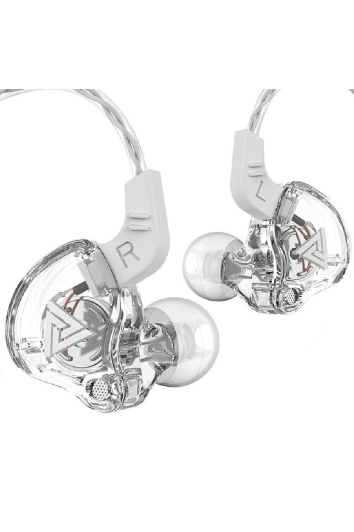 QKZ Hi-res Audio Kablolu Kulaklık Hifi Spor Kulaklıkları - Mikrofonlu Kulaklık Oyun -telefon Bass