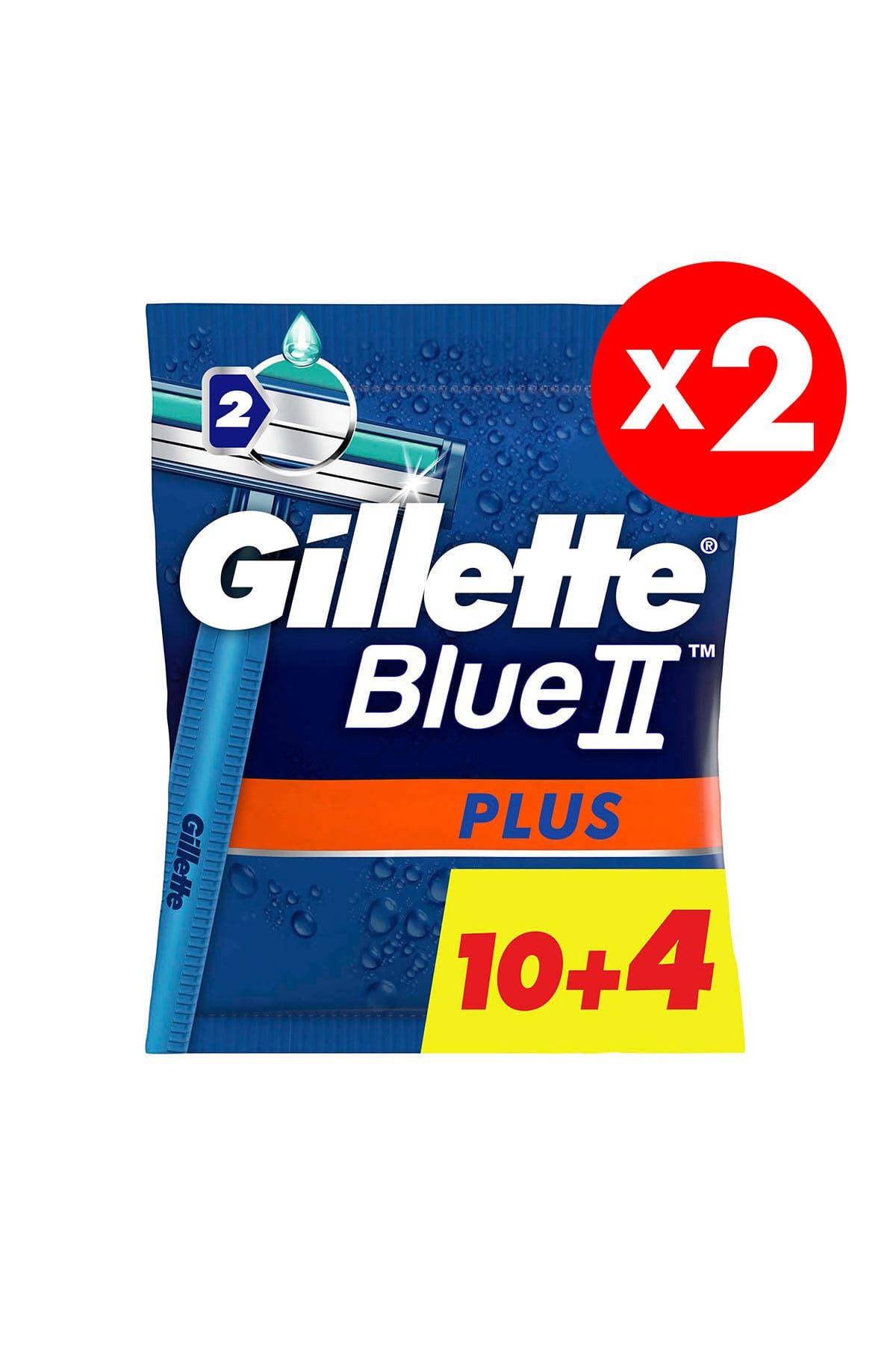 Gillette Blue2 Plus Kullan At Tıraş Bıçağı 28'Li