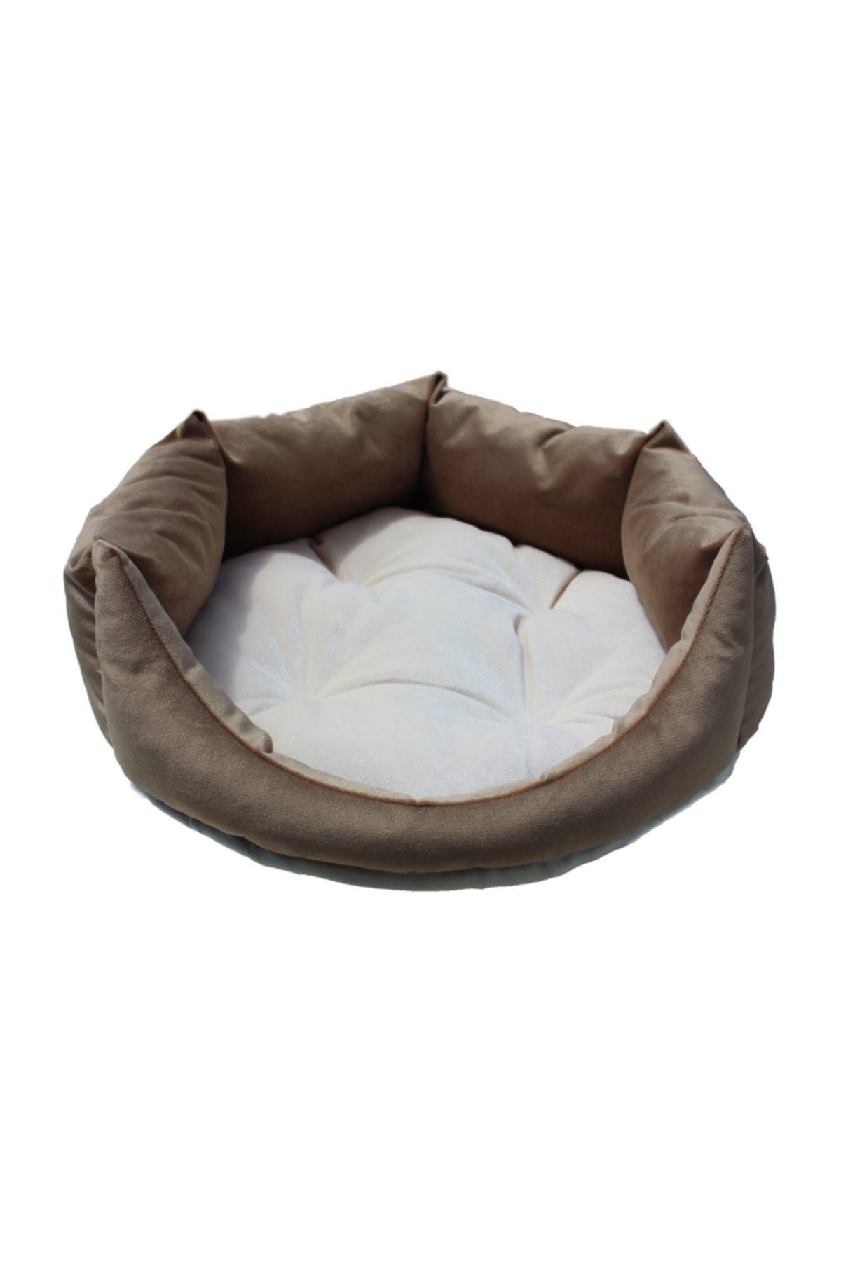 Tulyano Soft Kedi Köpek Yatağı Yıkanabilir Silinebilir Küçük Irk  50*50*18 cm