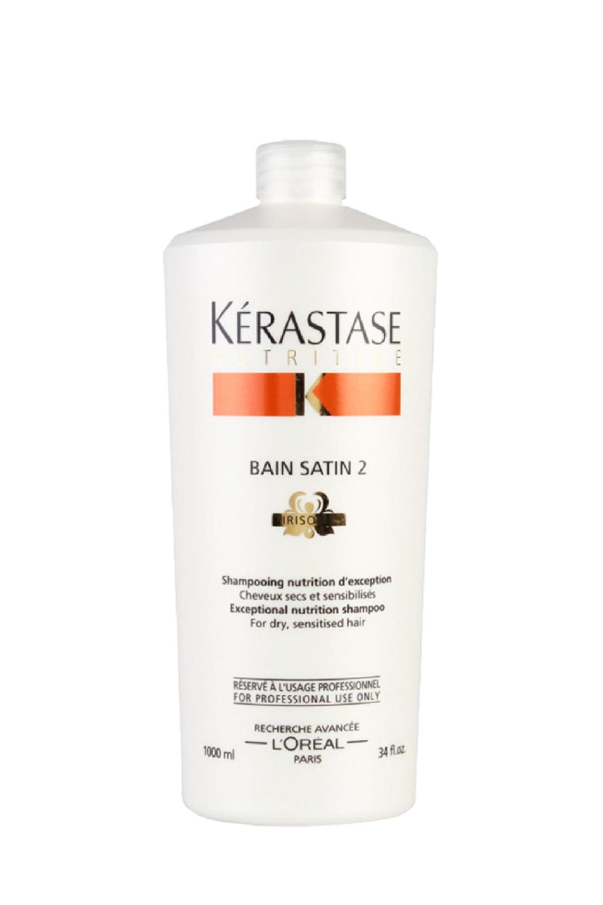 Kerastase Nutritive Bain Satin 2 Irisome Hassas Saç Şampuanı 1000 Ml