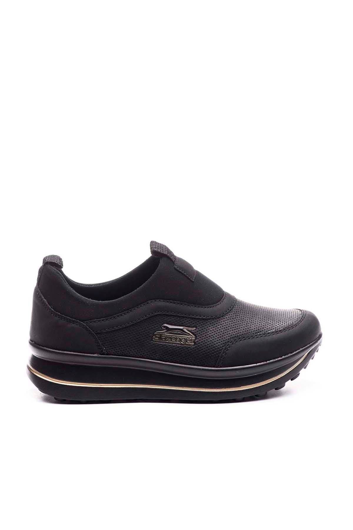 Slazenger Fun Neop Sneaker Kadın Ayakkabı Siyah