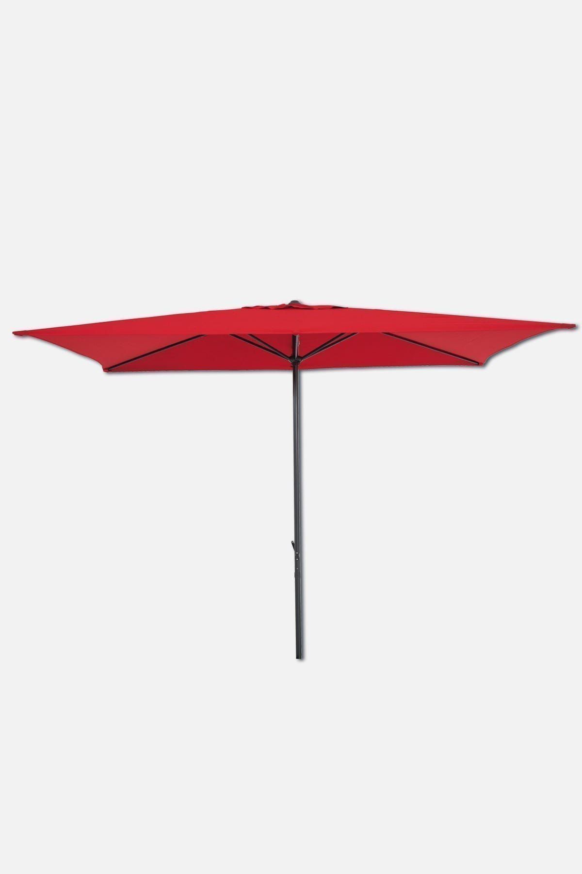 Sunfun Bahçe Şemsiyesi 250x200cm Kırmızı