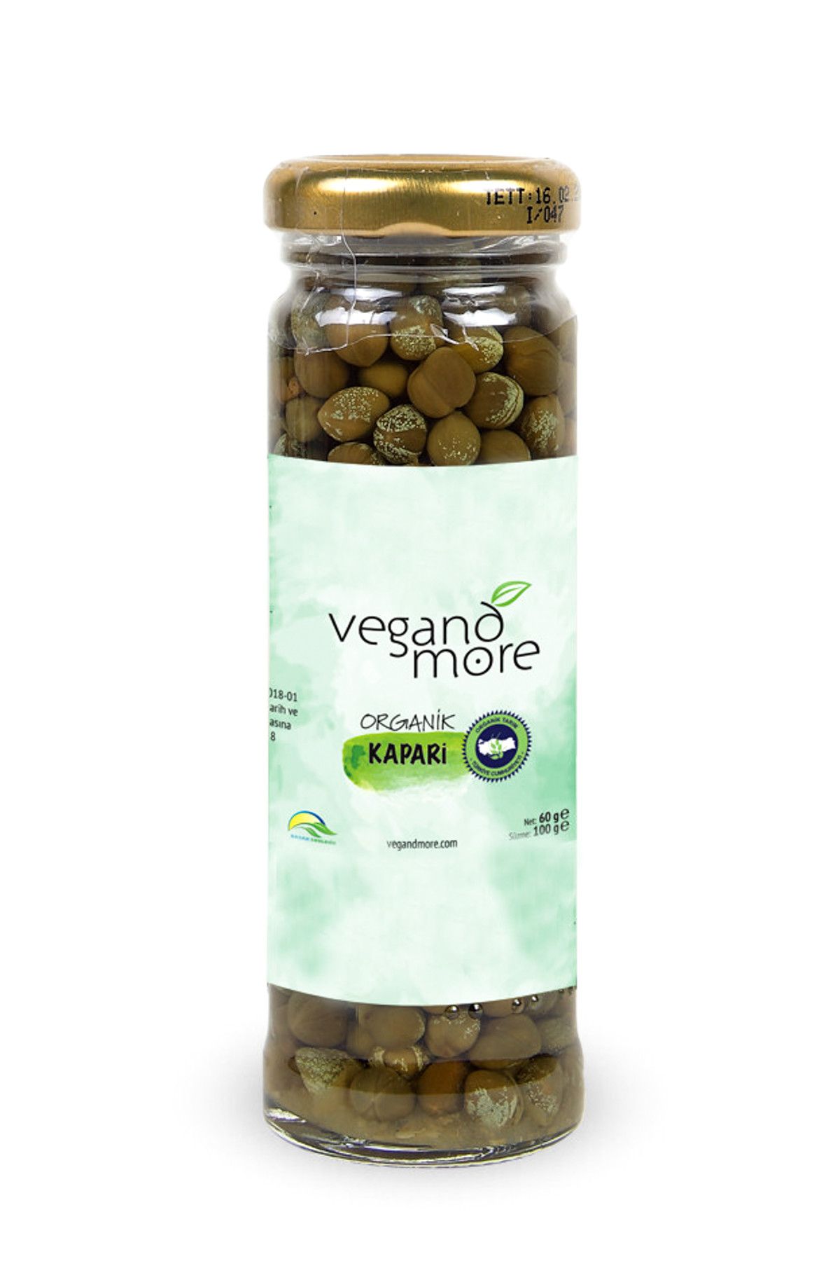 Vegandmore Organik Kapari 100 gr