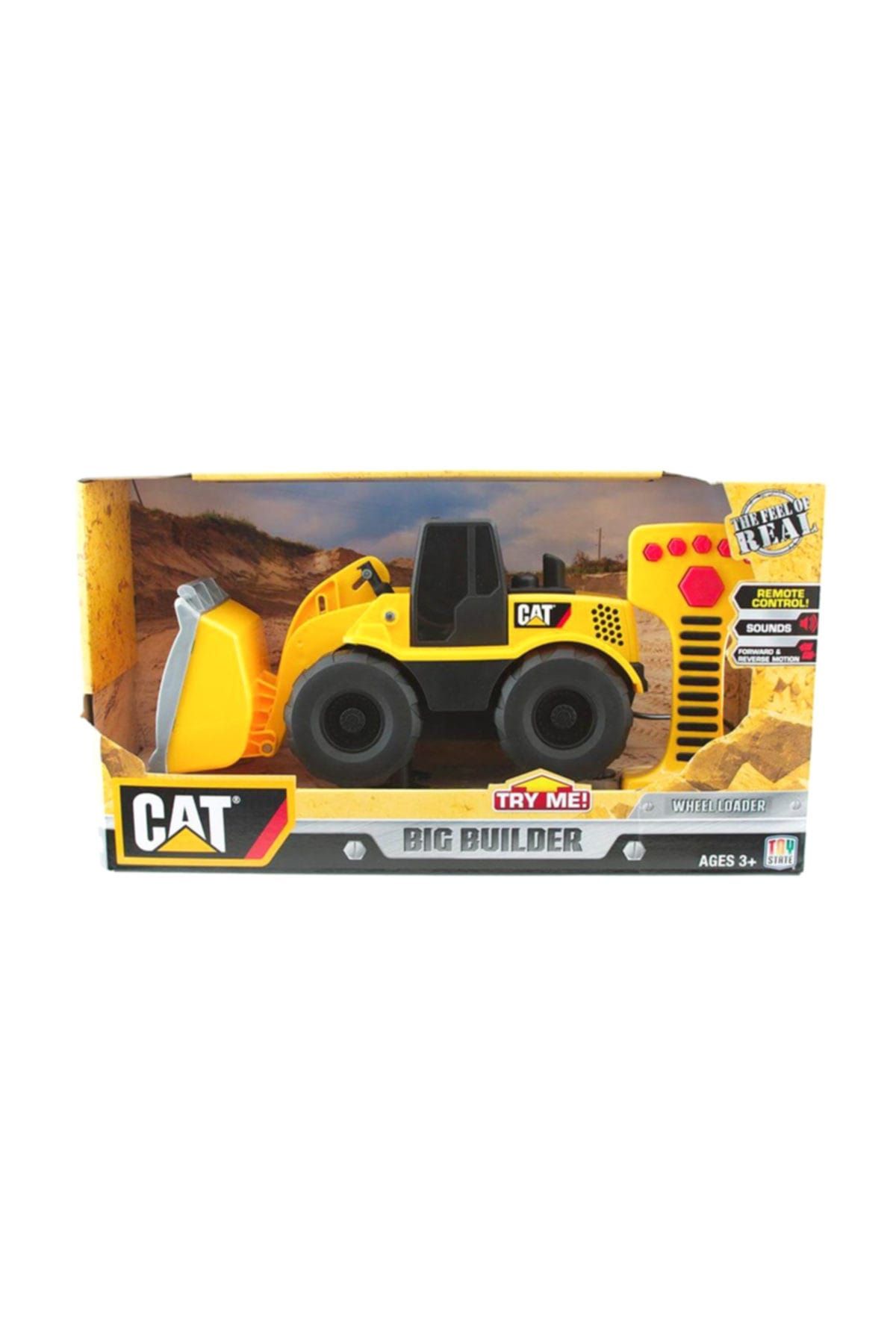 Toystop Cat Kablo Kumandalı Wheel Loader İş Makinesi