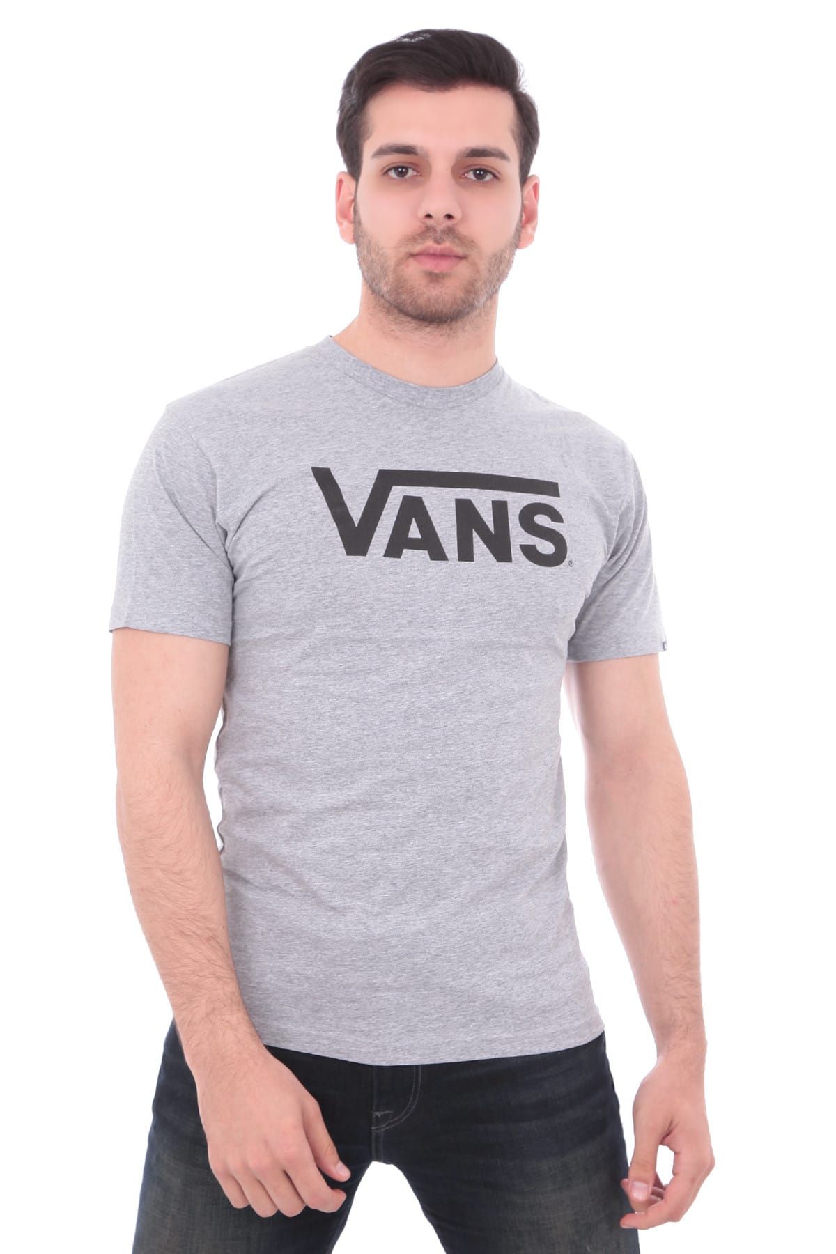 Vans CLASSIC Gri Erkek T-Shirt 100535051