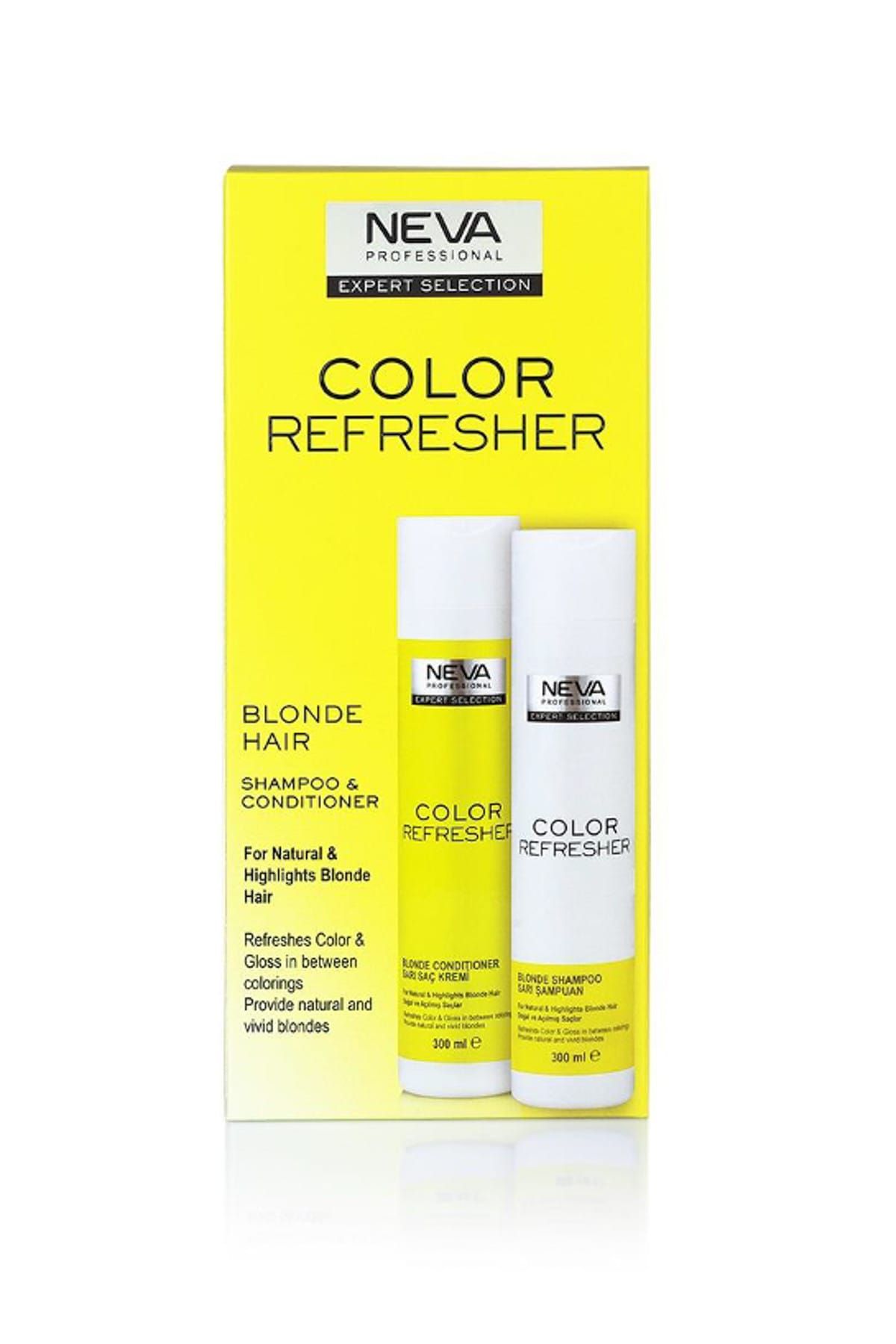 Neva Color Refresher- Renk Yenileyici Sarı Şampuan & Krem Set 2 x 300 ml 8698636612067