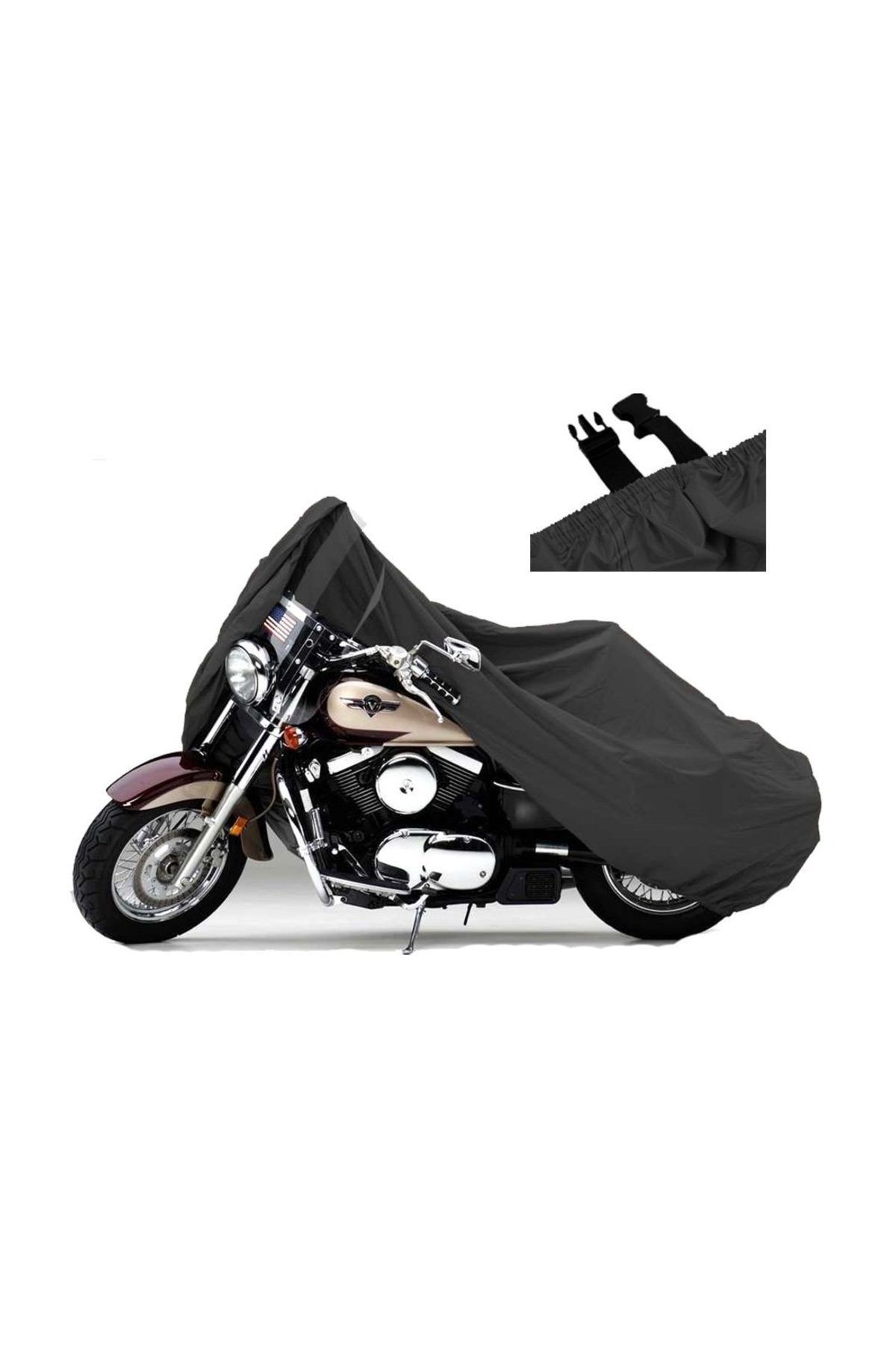 AutoEN MotoEN Kanuni Phantom Motosiklet Brandası (Bağlantı Tokalı)- Siyah