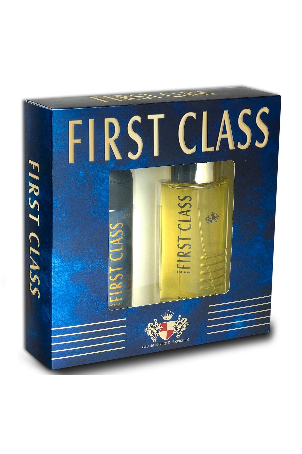 First Class Edt 100 ml Erkek Parfümü + Deodorant 150 ml + Arko Nem Krem 507636-HK