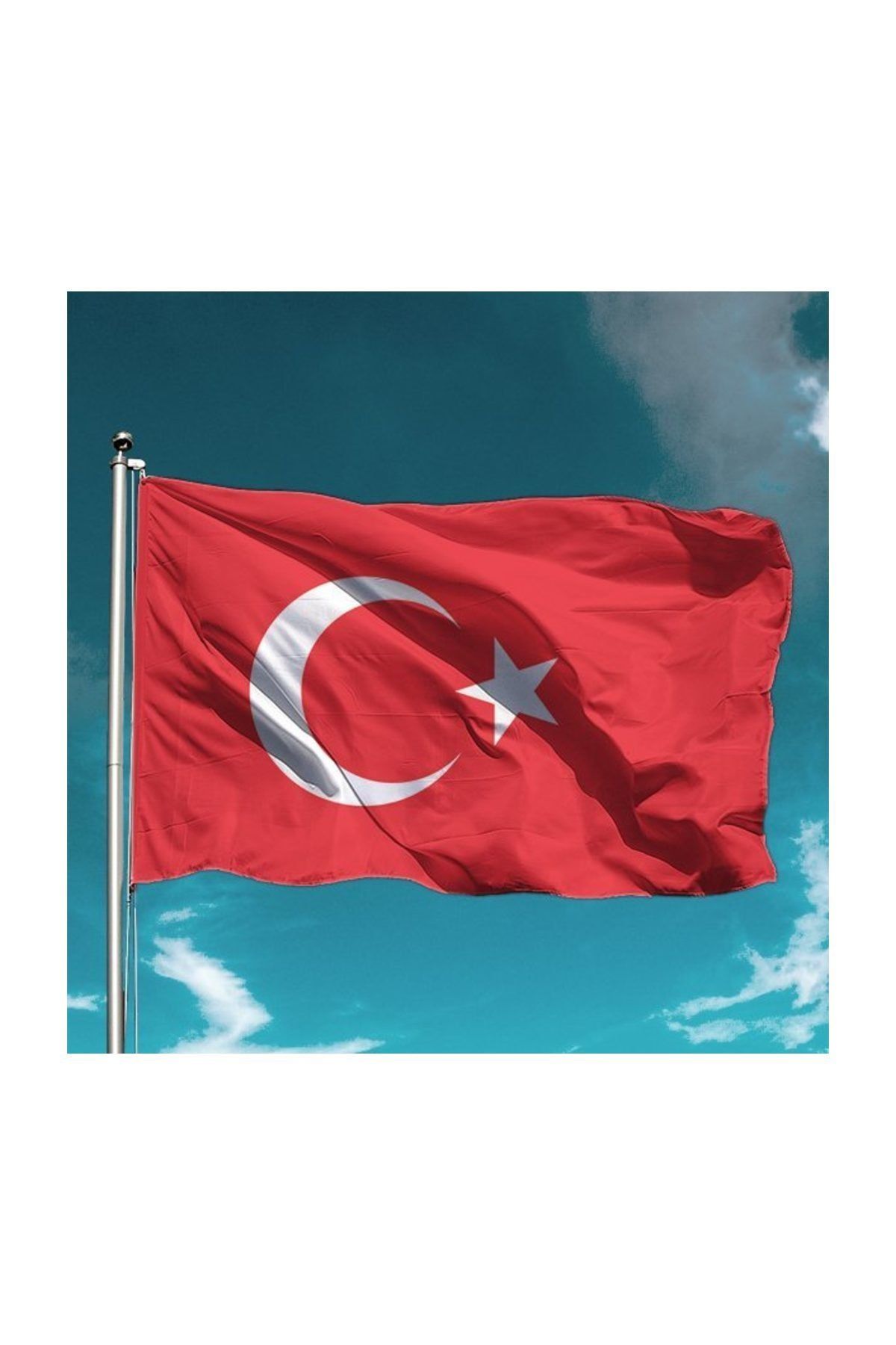 Özgüvenal Türk bayrağı 200x300 cm Alpaka Kumaş