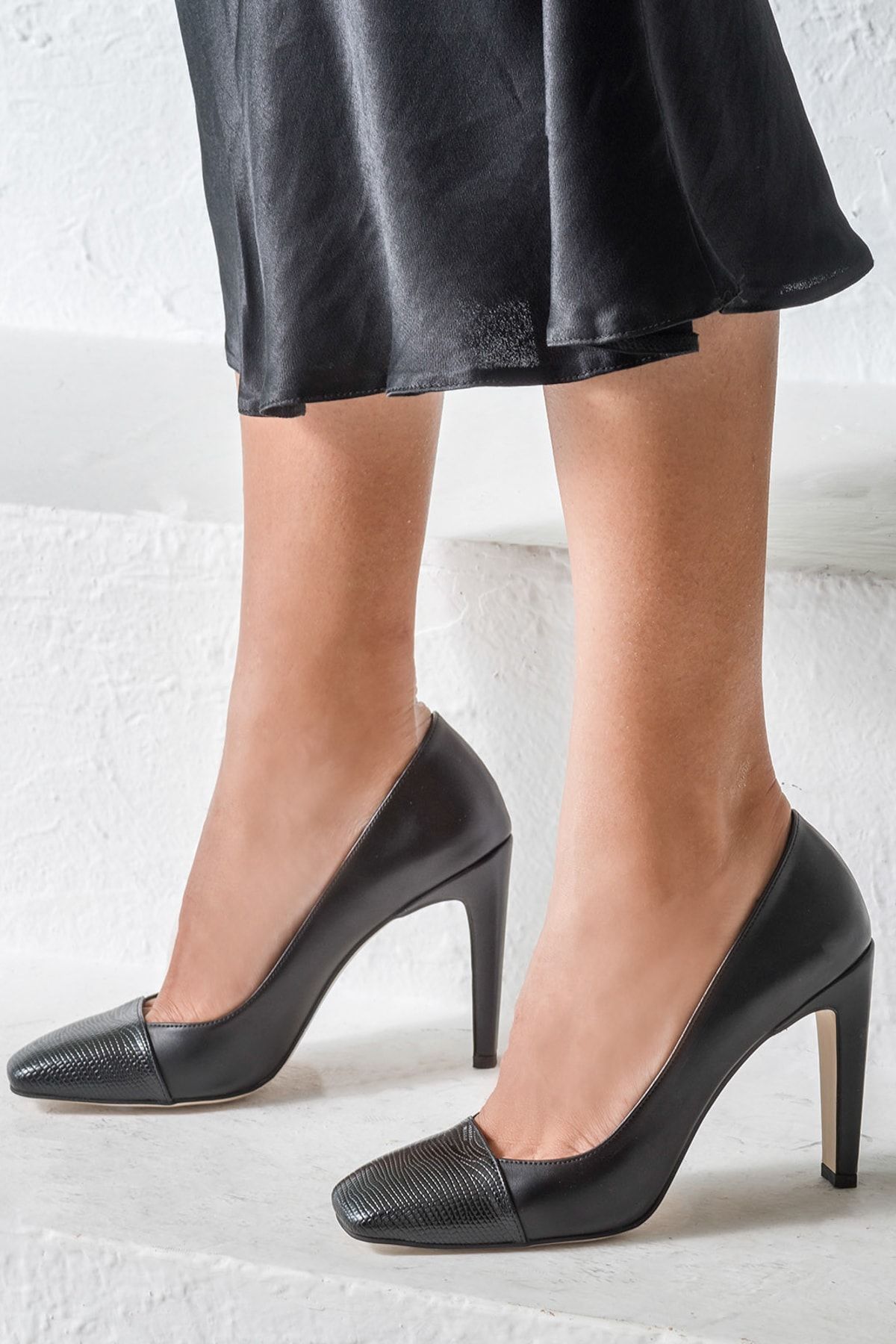 Elle YESENIA Siyah Kadın Topuklu Ayakkabı