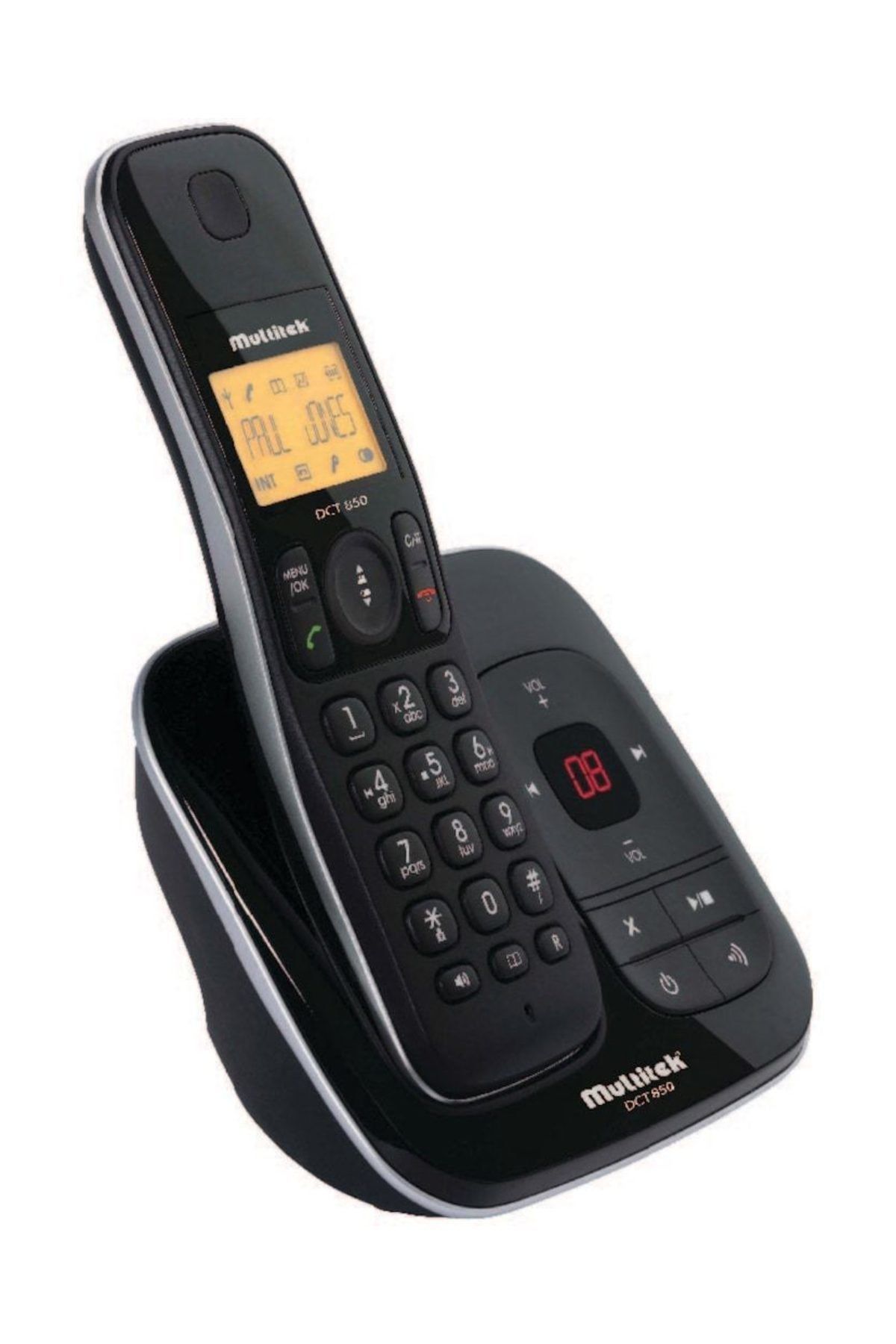 Genel Markalar DCT 850 arayan numarayı gösteren ve telesekreterli ultra ince tasarımlı dect telefon