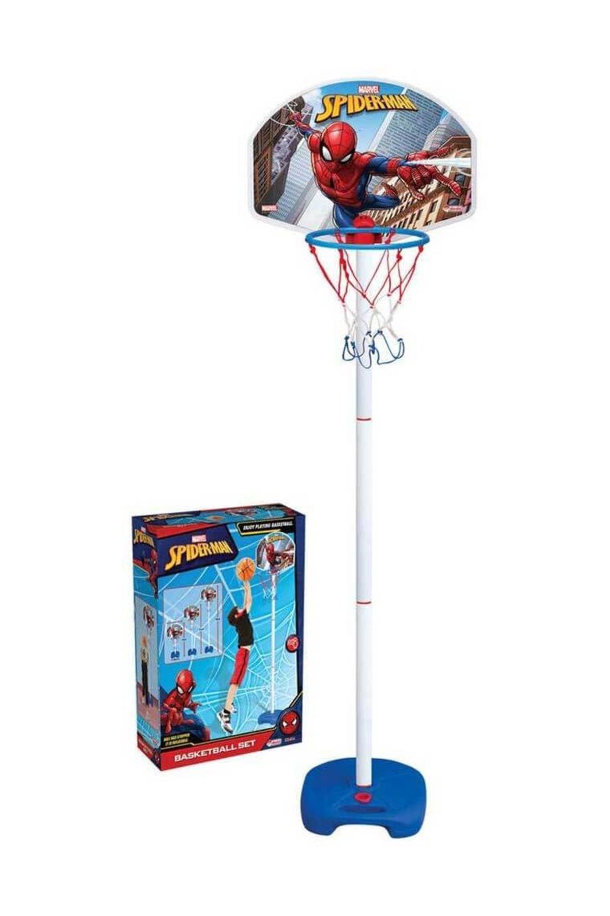 DEDE Spiderman Ayaklı Basketbol Potası