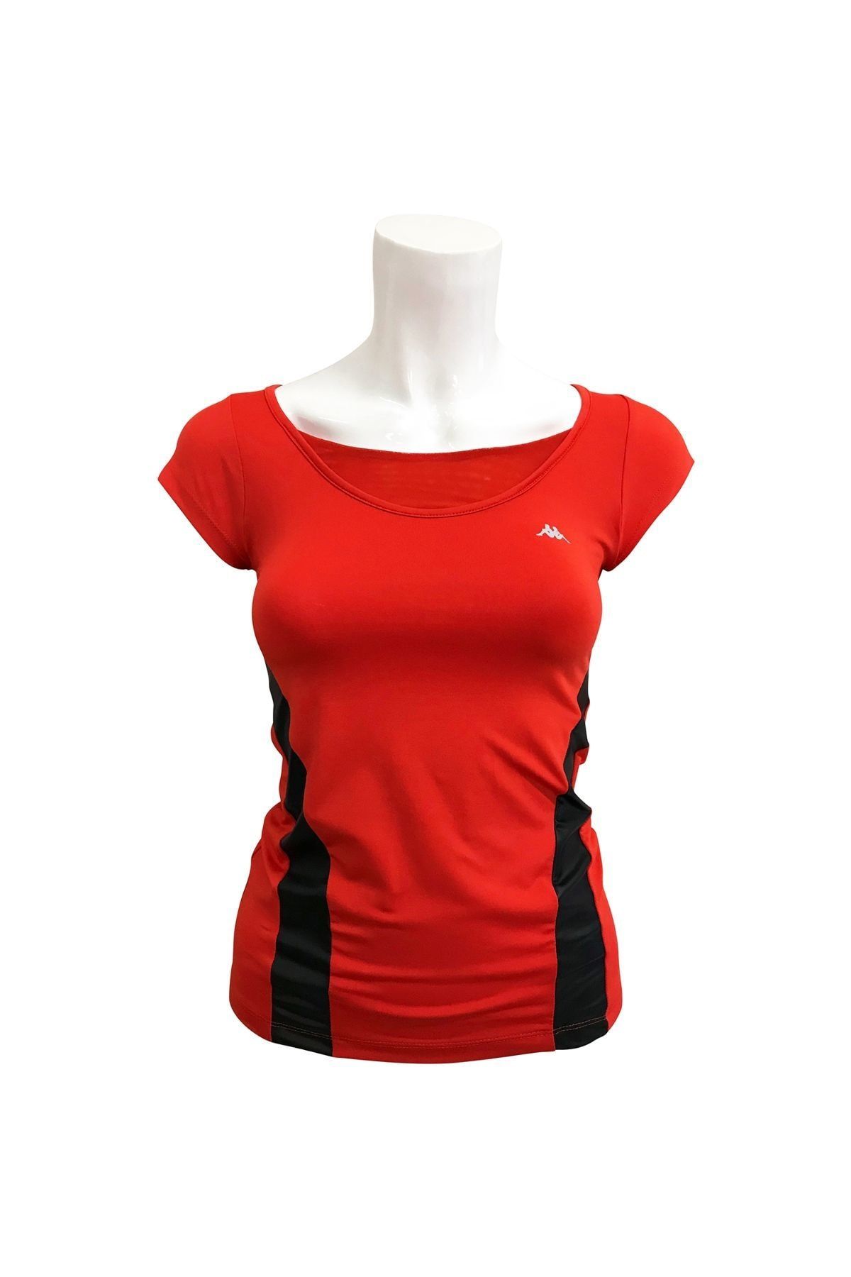 Kappa Kadın Kırmızı Polo Yaka T-shirt - Kadın T-Shirt - 1 303ITF0 565XL