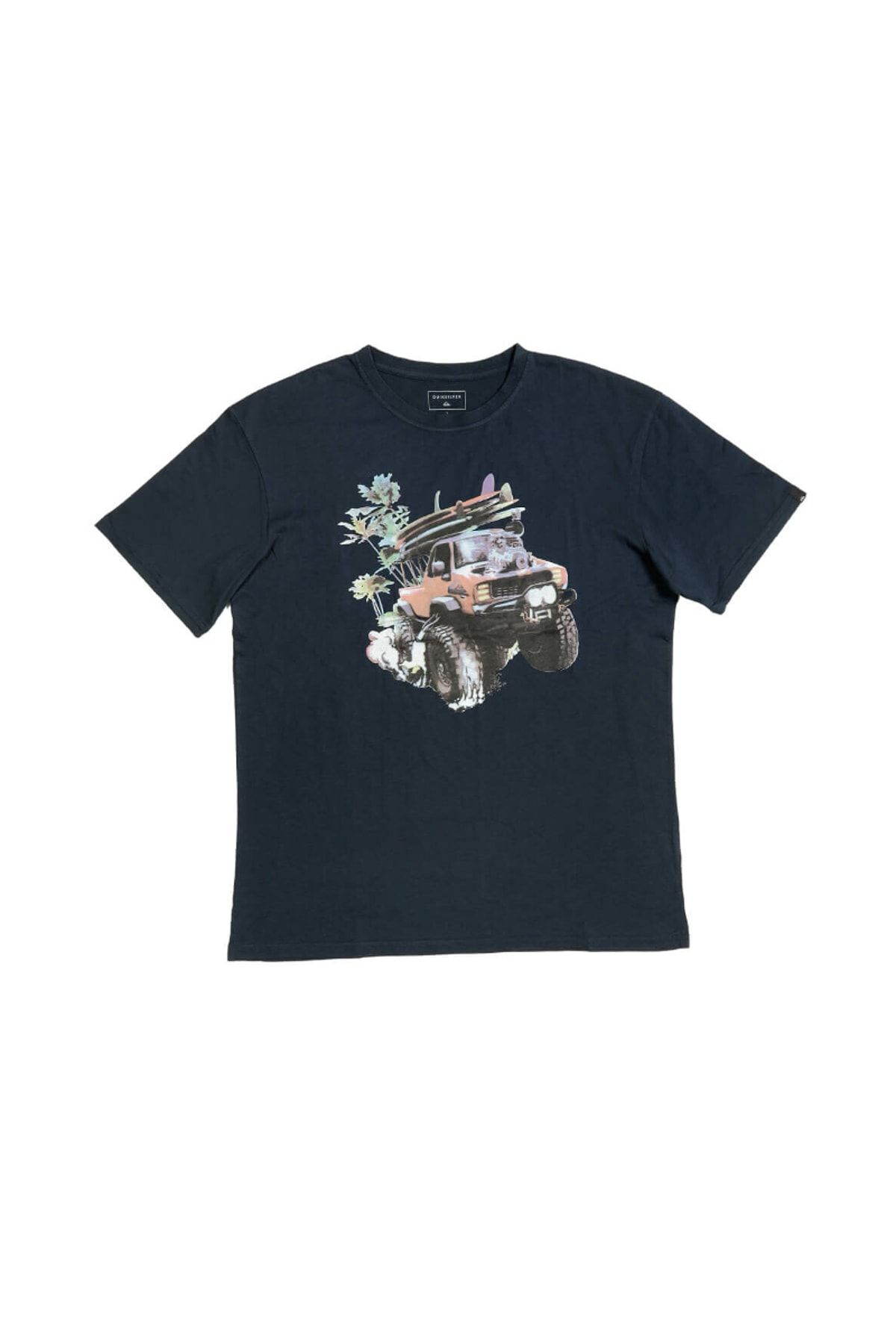 Quiksilver CLASSIC MONSTER GARDEN Lacivert Erkek Kısa Kol T-Shirt