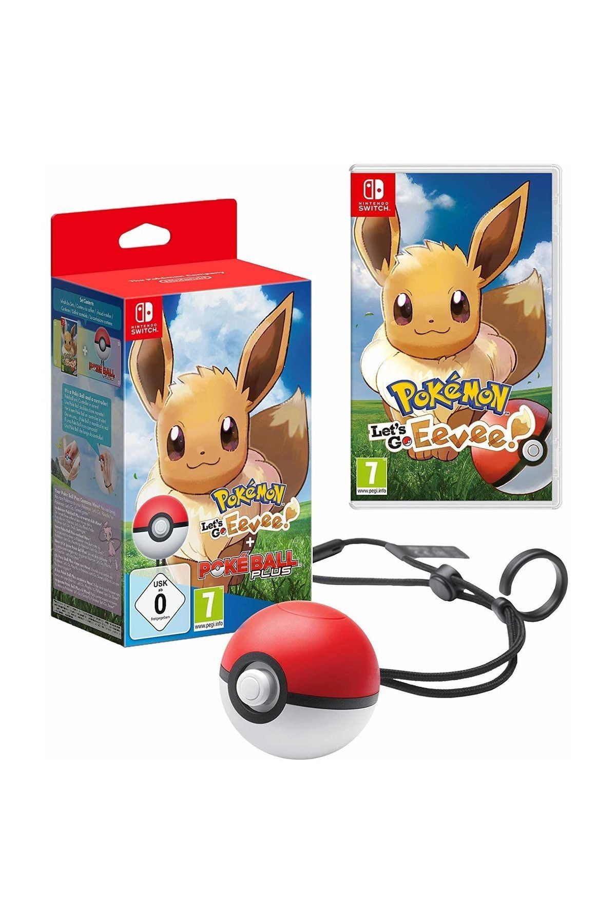 Nintendo Pokemon Lets Go Eevee! & Pokeball Plus Switch Limited Edition