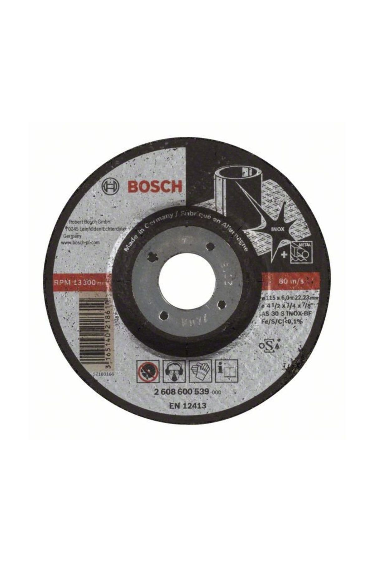 Bosch 115*6,0 Mm Expert For Inox