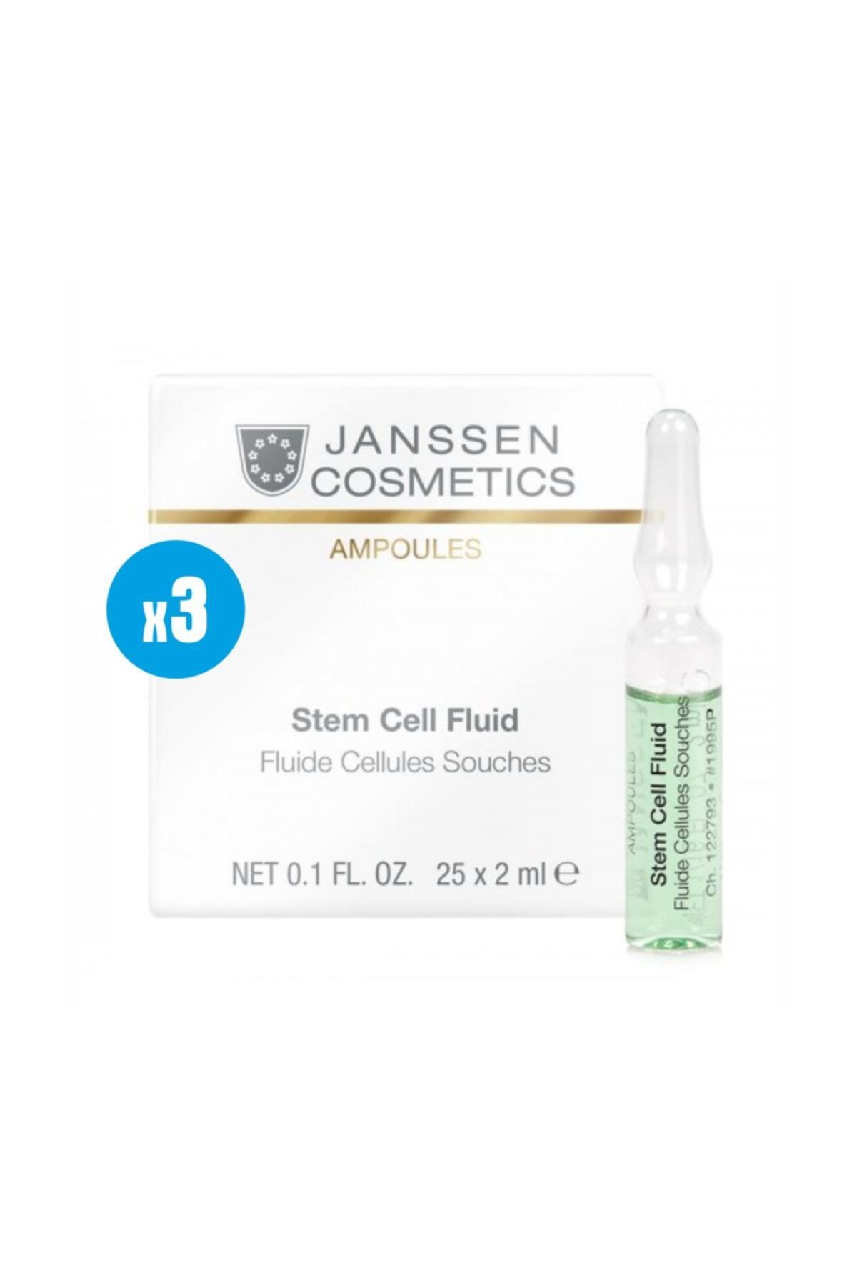 Janssen Cosmetics 3 Adet Janssen Cosmetıc Stem Cell Cellues S Fluıd ( Antı Agıng)  - 3 Adet X 2ml