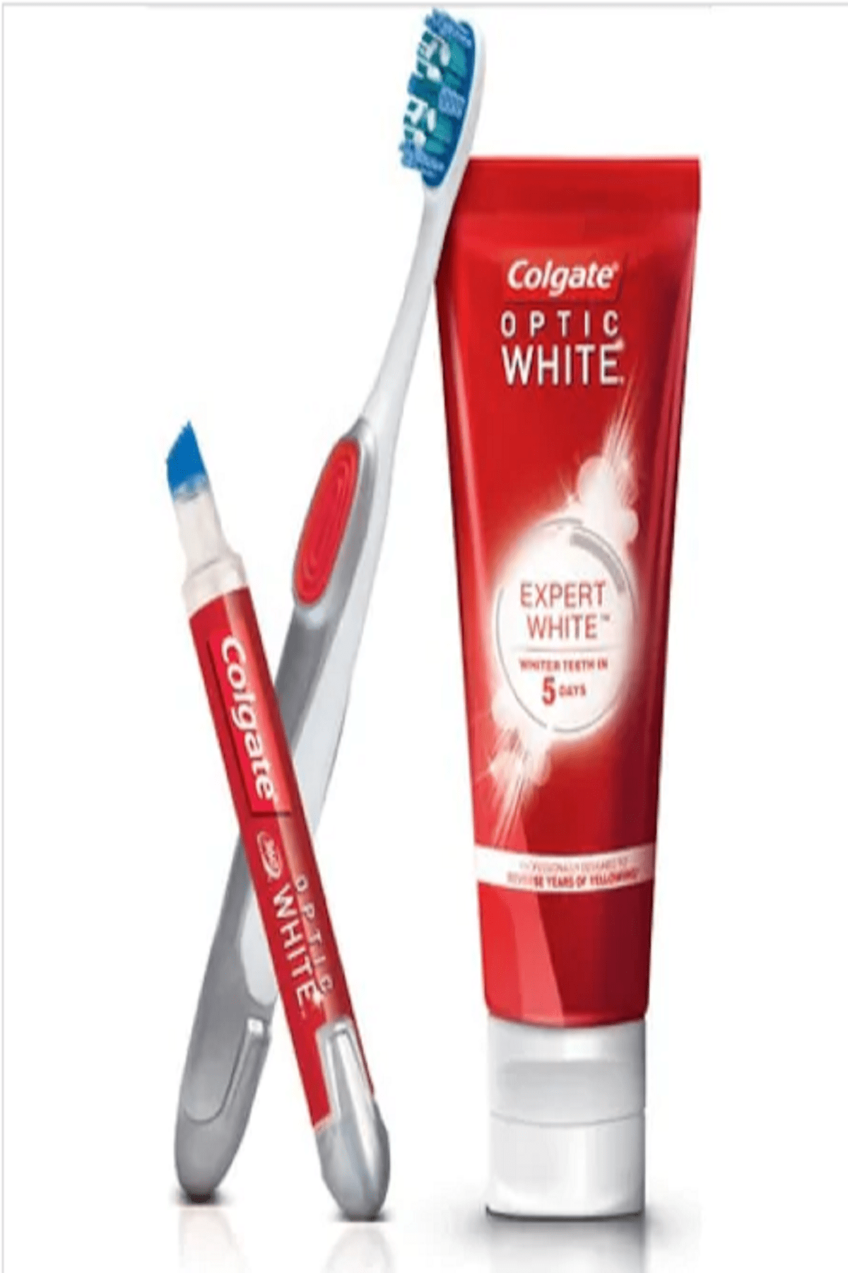 Colgate Optic Expert White 75Ml + Fırça + Beyazlatıcı Kalem