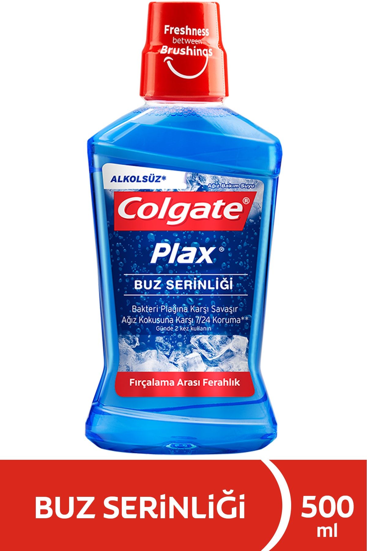 Colgate Plax Buz Serinliği Alkolsüz gargara 500 ml