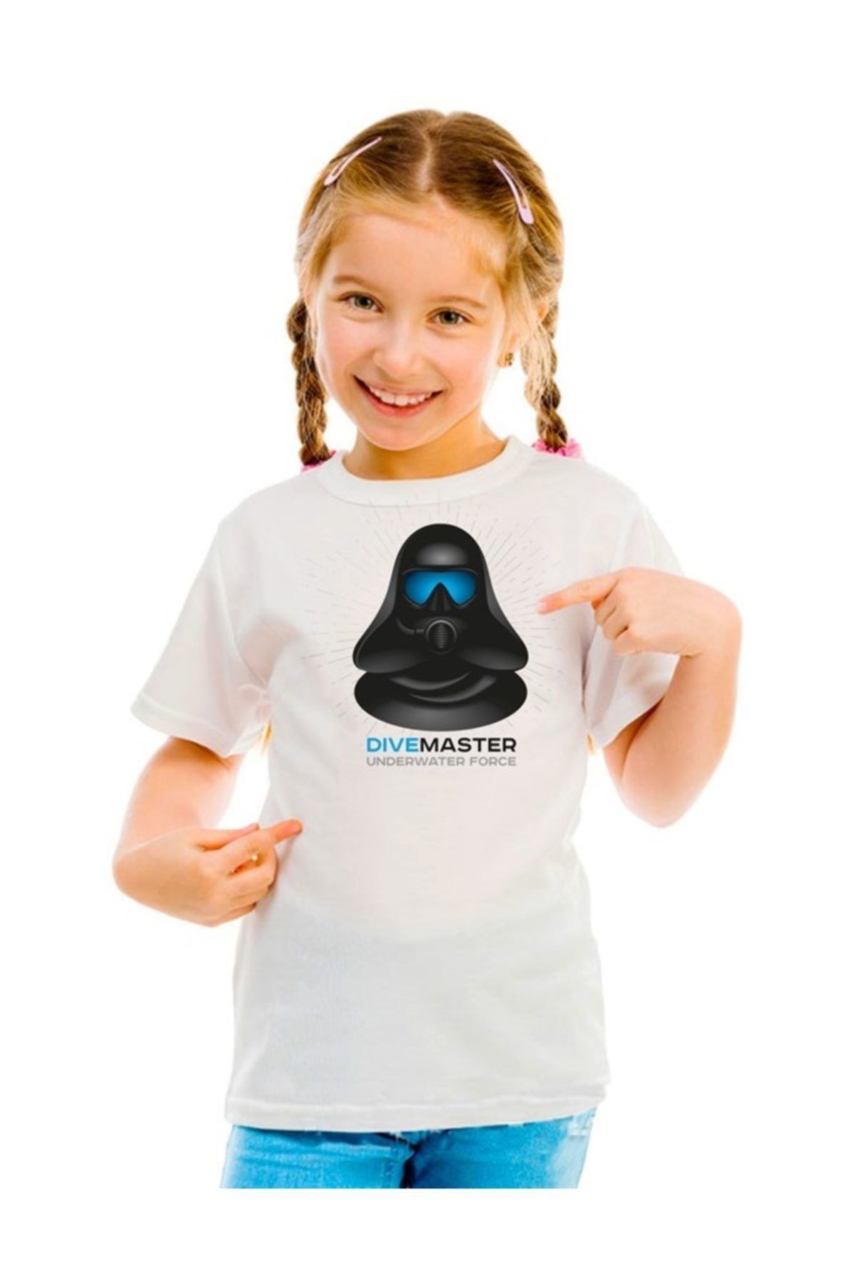 SCUBAPROMO Dive Master Kız Çocuk Tişört